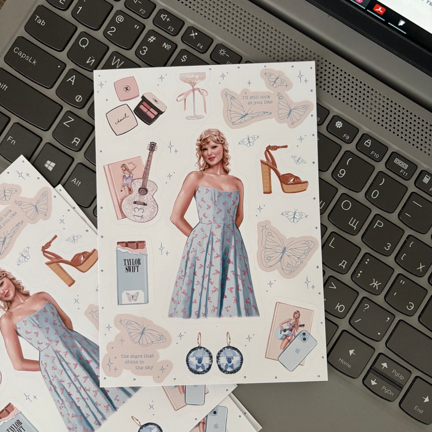 Sticker Sheet - Taylor Swift
