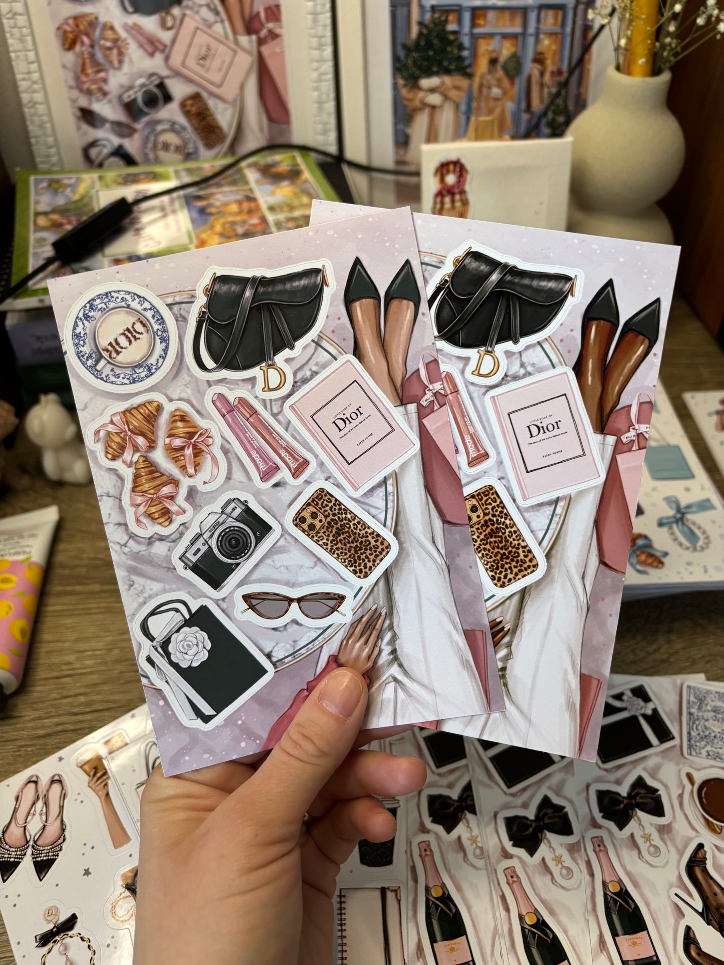 Sticker Sheet - Paris Accessories | stickers for your planner