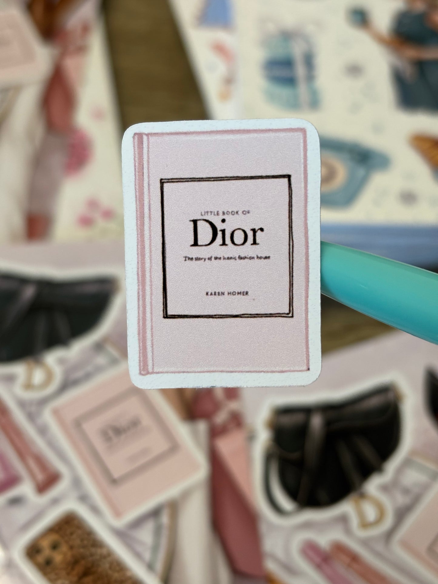 Sticker Sheet - Paris Accessories | stickers for your planner