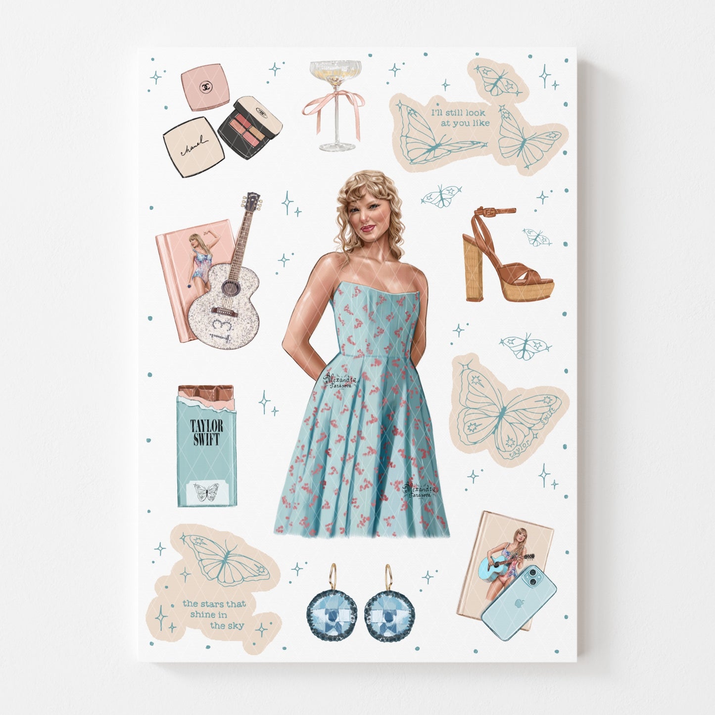 Sticker Sheet - Taylor Swift