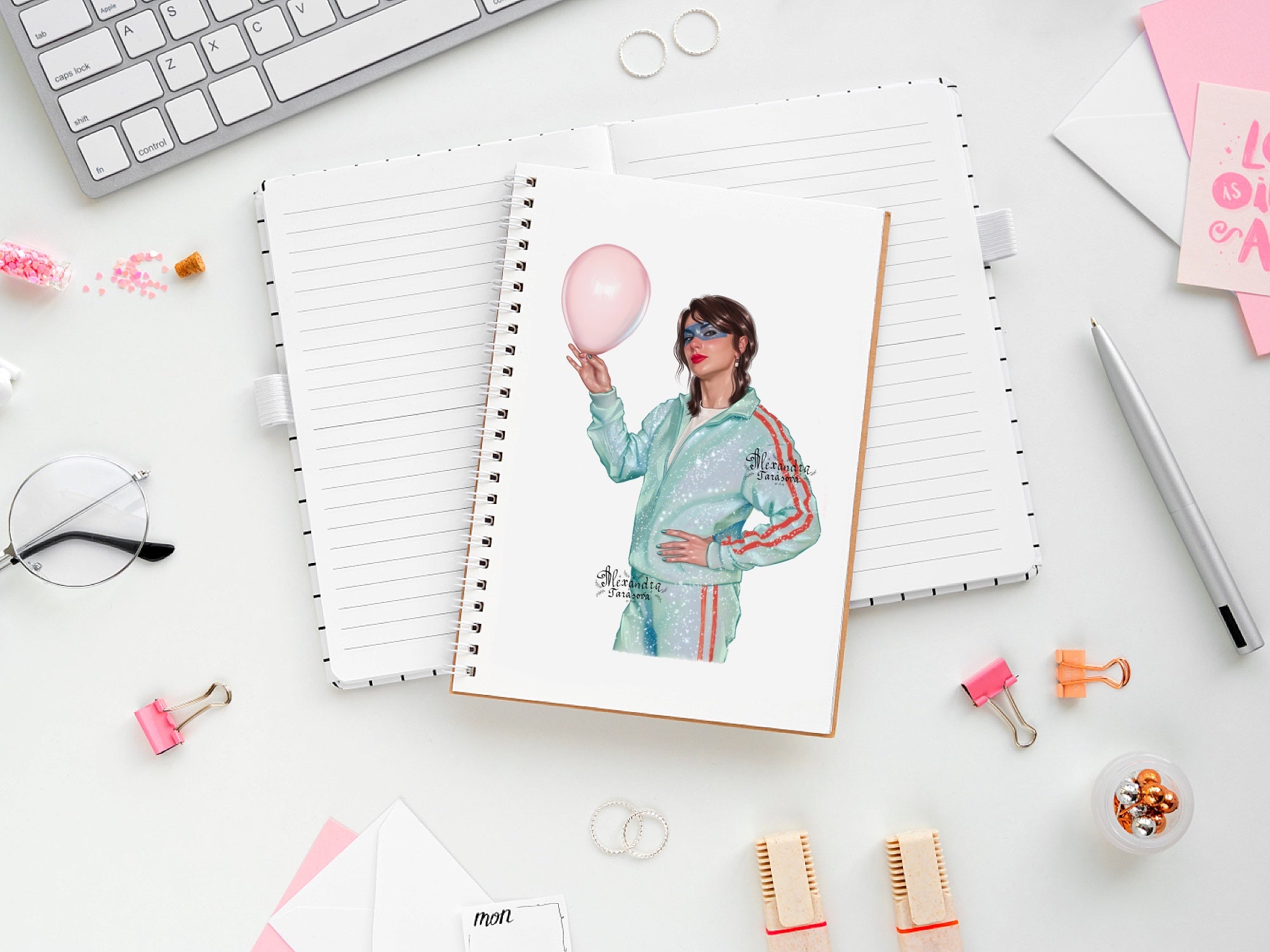 Digital Download  Taylor Swift Inspired Fashion Illustration Printable Wall Art Pop Icon Art Hand Drawn Illustration