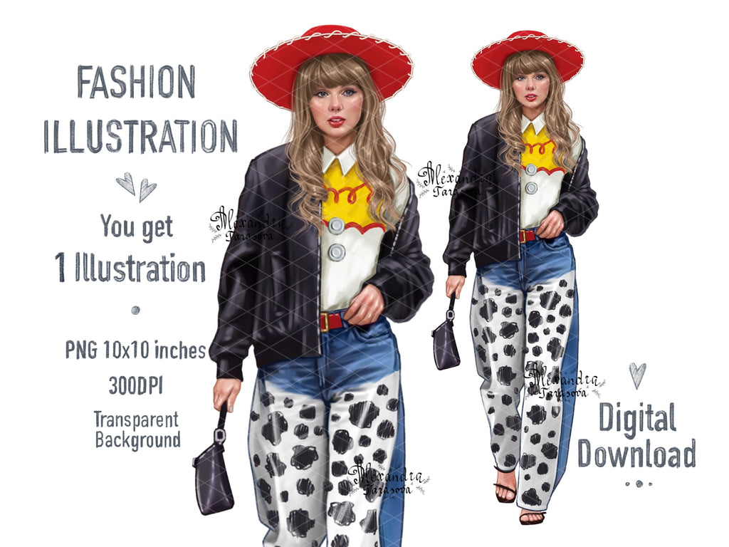 Taylor Swift Illustration
