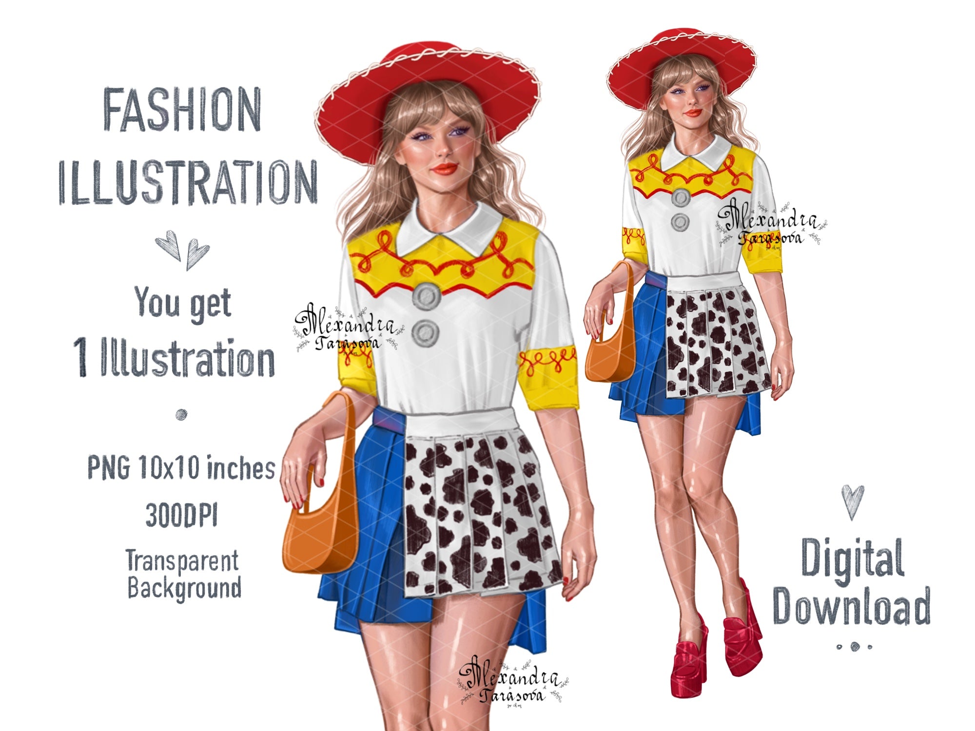 Taylor Swift Illustration