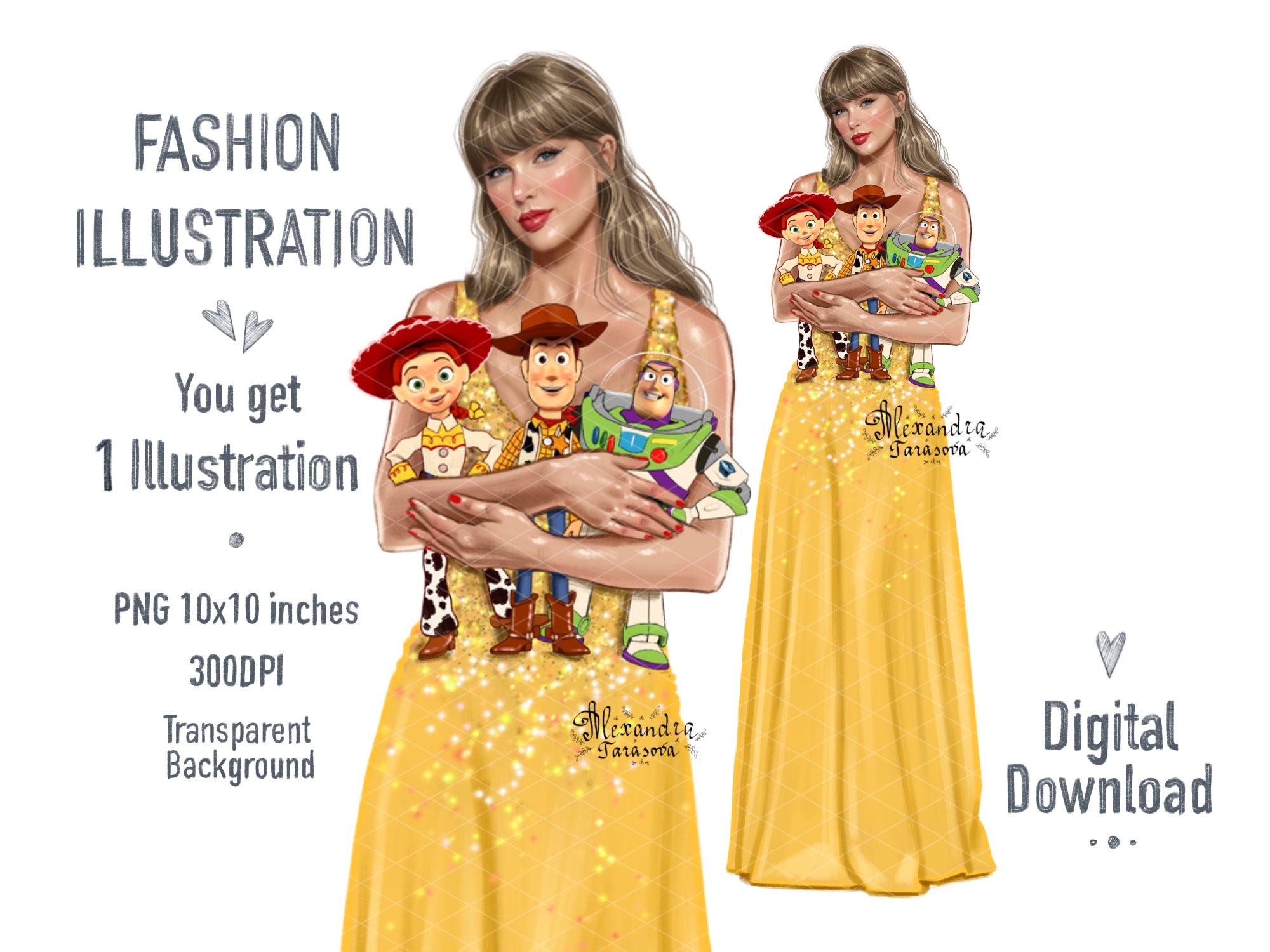 Taylor Swift Illustration