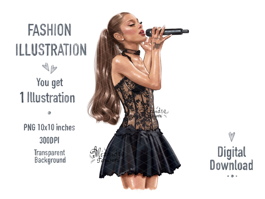 Ariana Grande Illustration