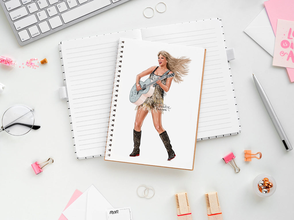 Taylor Swift Eras Tour Illustration Digital Download