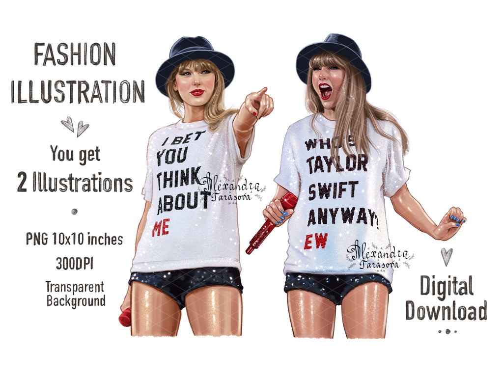 Taylor Swift Illustrations