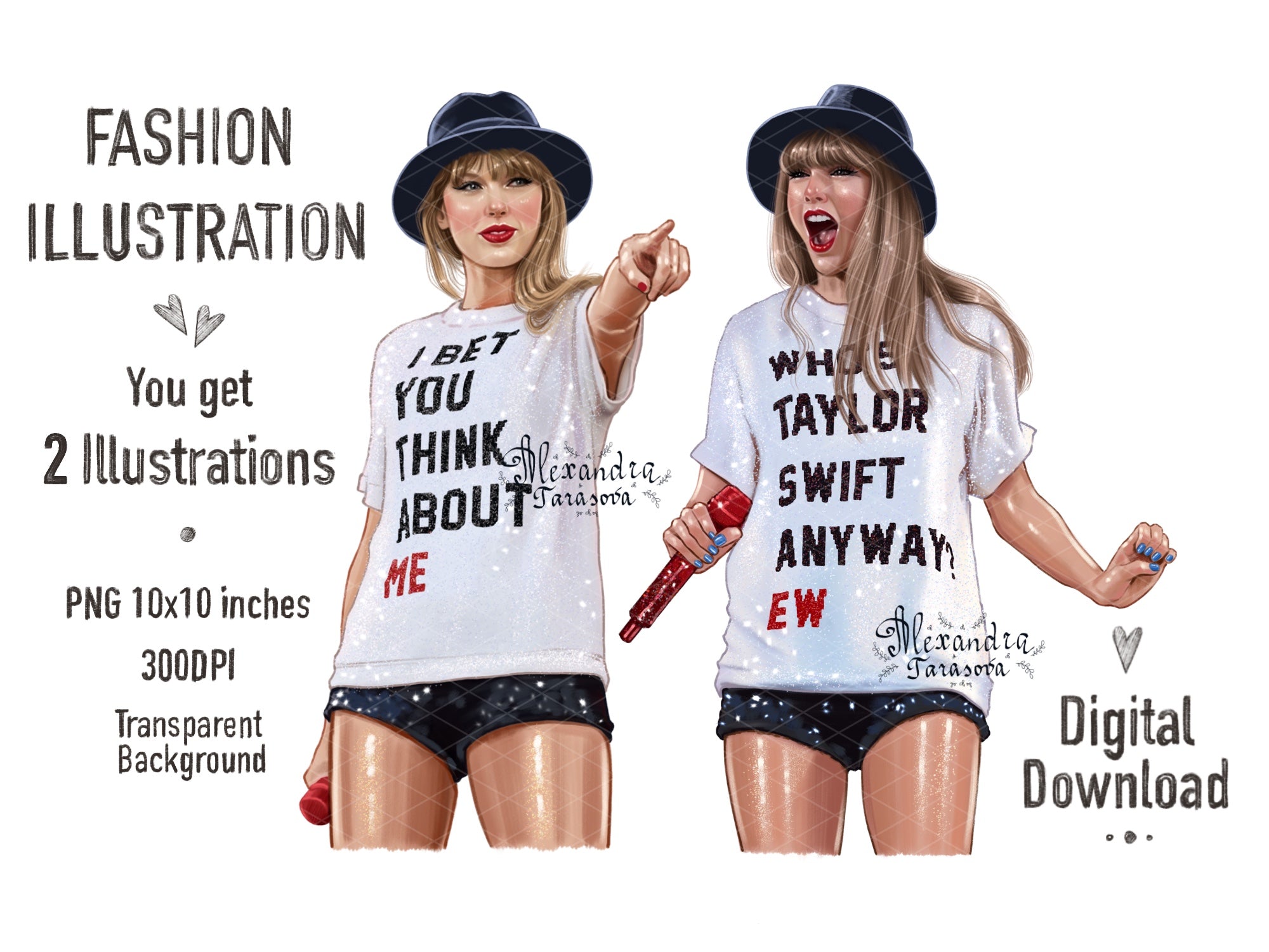 Taylor Swift Illustrations