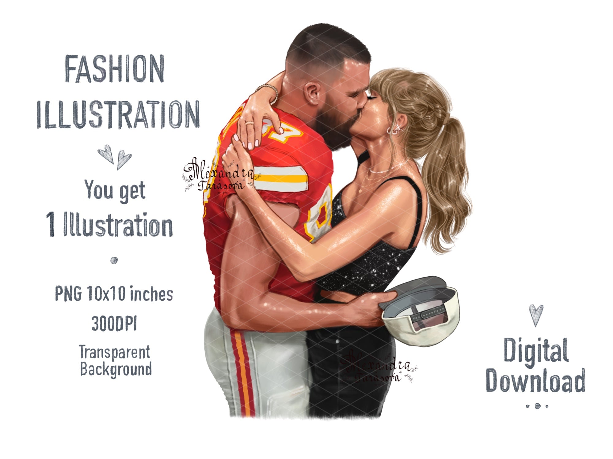 Taylor Swift Illustration Digital Download
