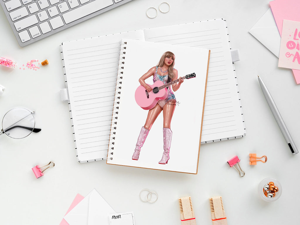Taylor Swift Lover Illustration
