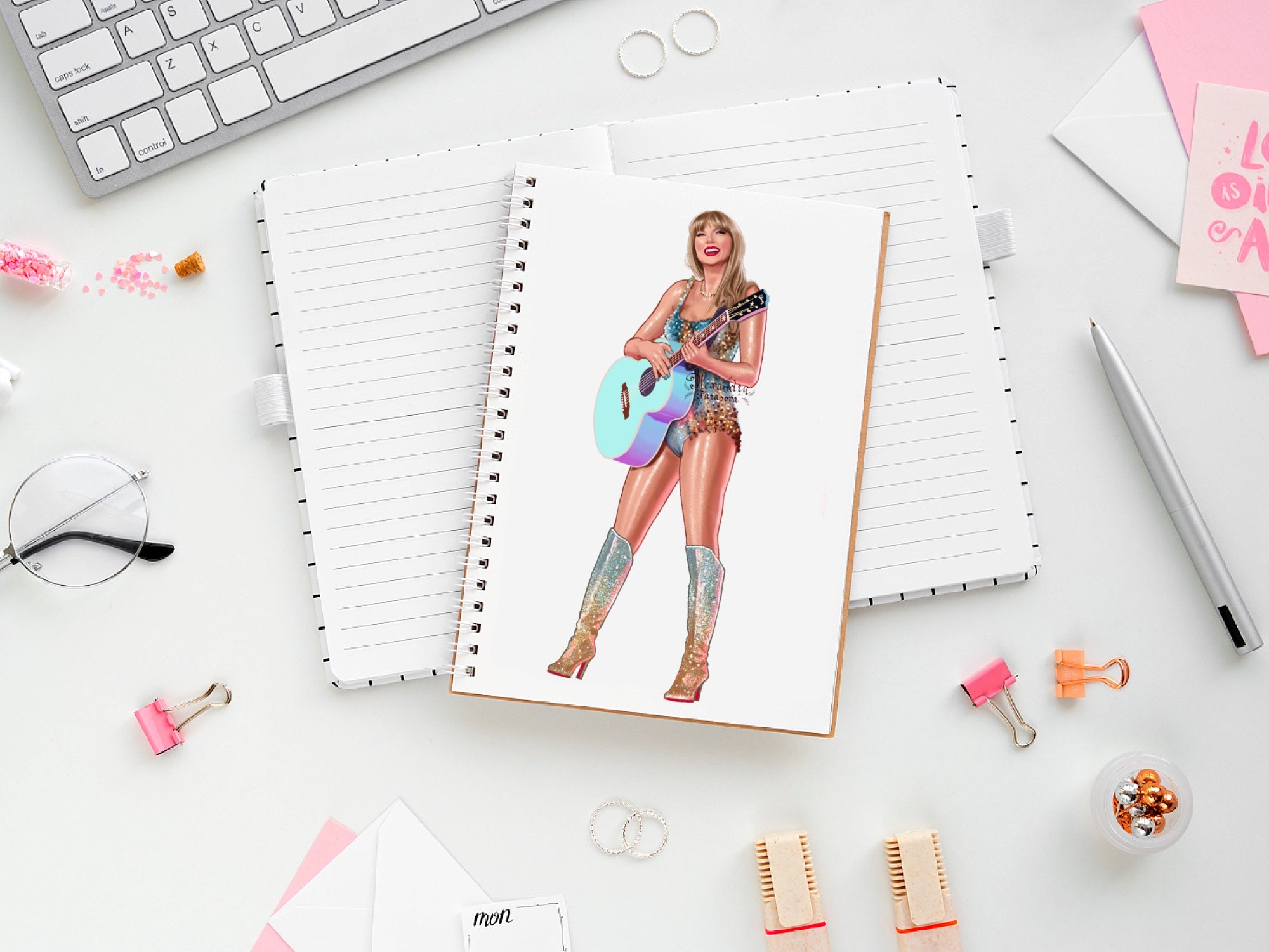 Taylor Swift Lover Illustration
