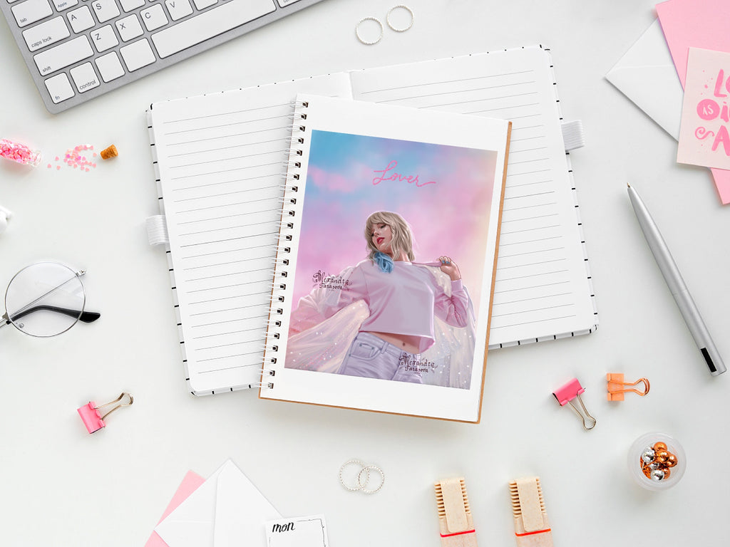 Taylor Swift Lover Illustration Digital Download