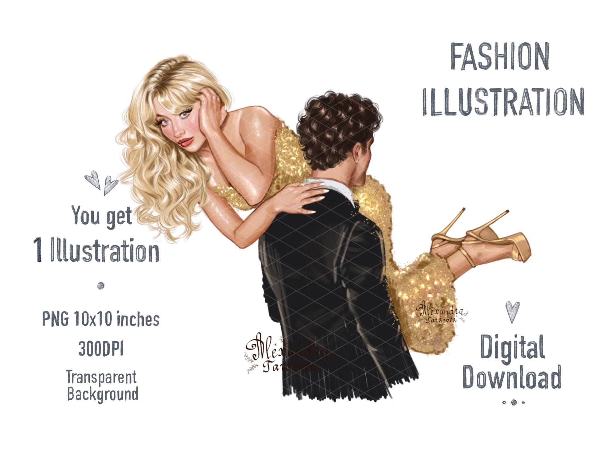 Sabrina Carpenter Illustration Digital Download