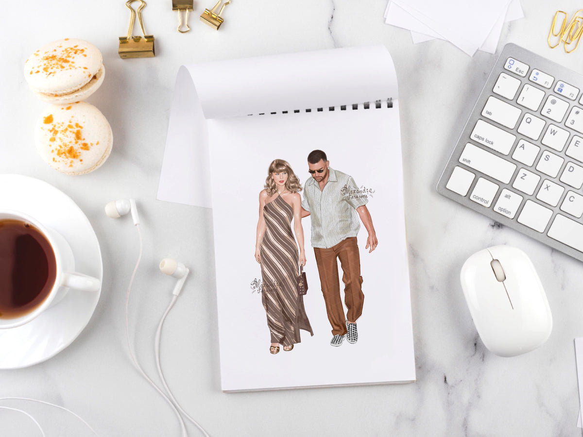 Taylor Swift Illustration Digital Download