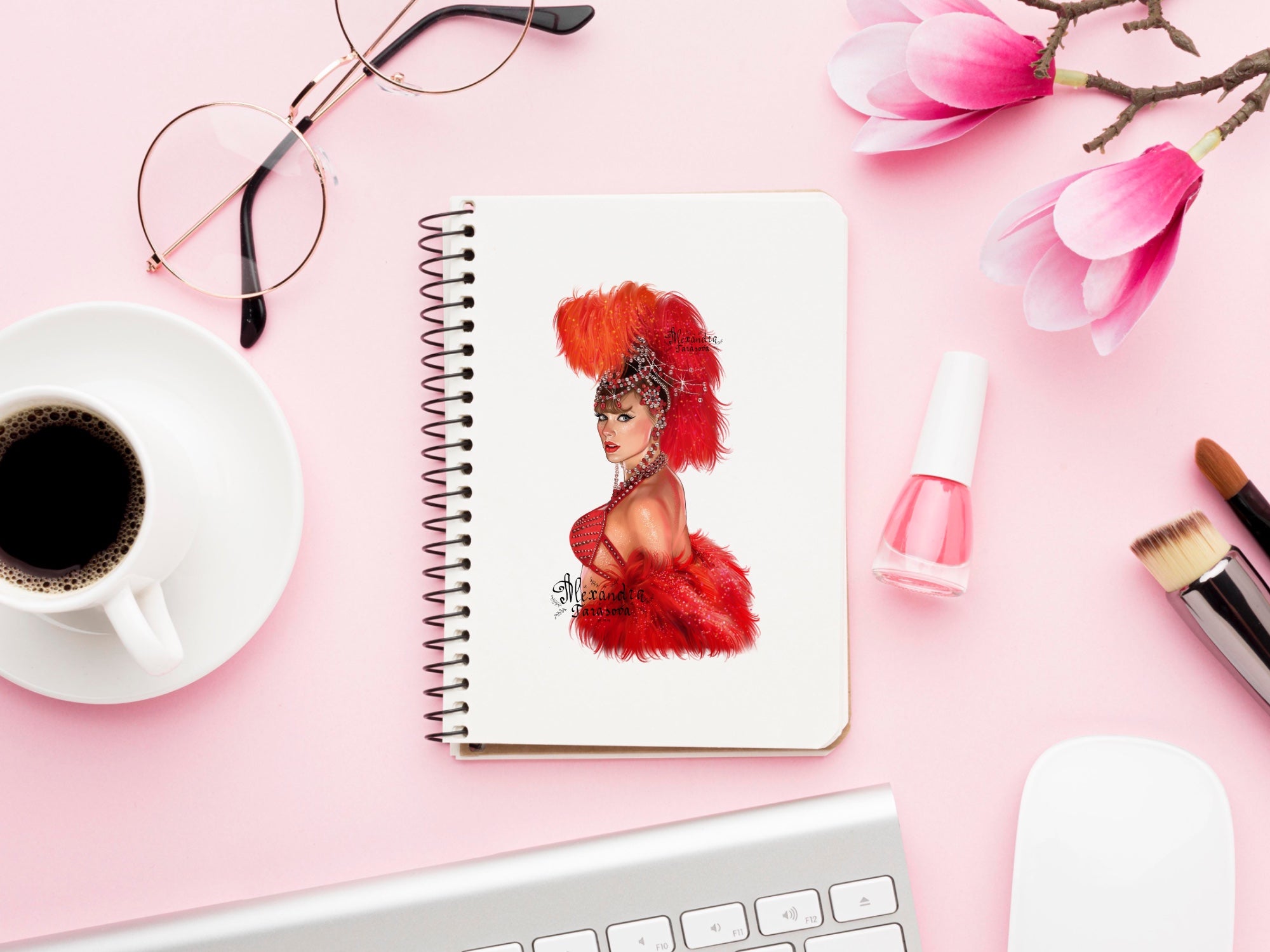 Taylor Swift Illustration Fashion Art Watercolor Painting Hand Drawing Png File Printable Art Clipart Stickers