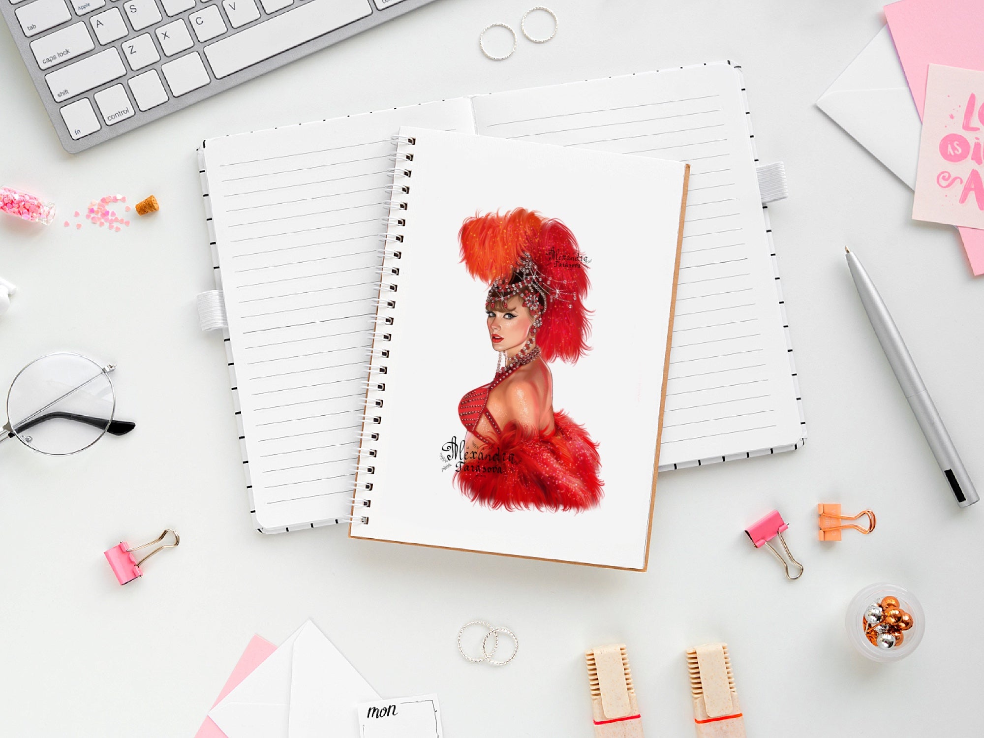 Taylor Swift Illustration Fashion Art Watercolor Painting Hand Drawing Png File Printable Art Clipart Stickers