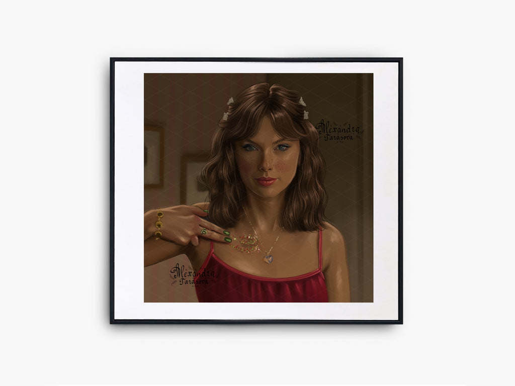 Taylor Swift Illustration Digital Download Printable Art Opalite Hand Drawn Illustration