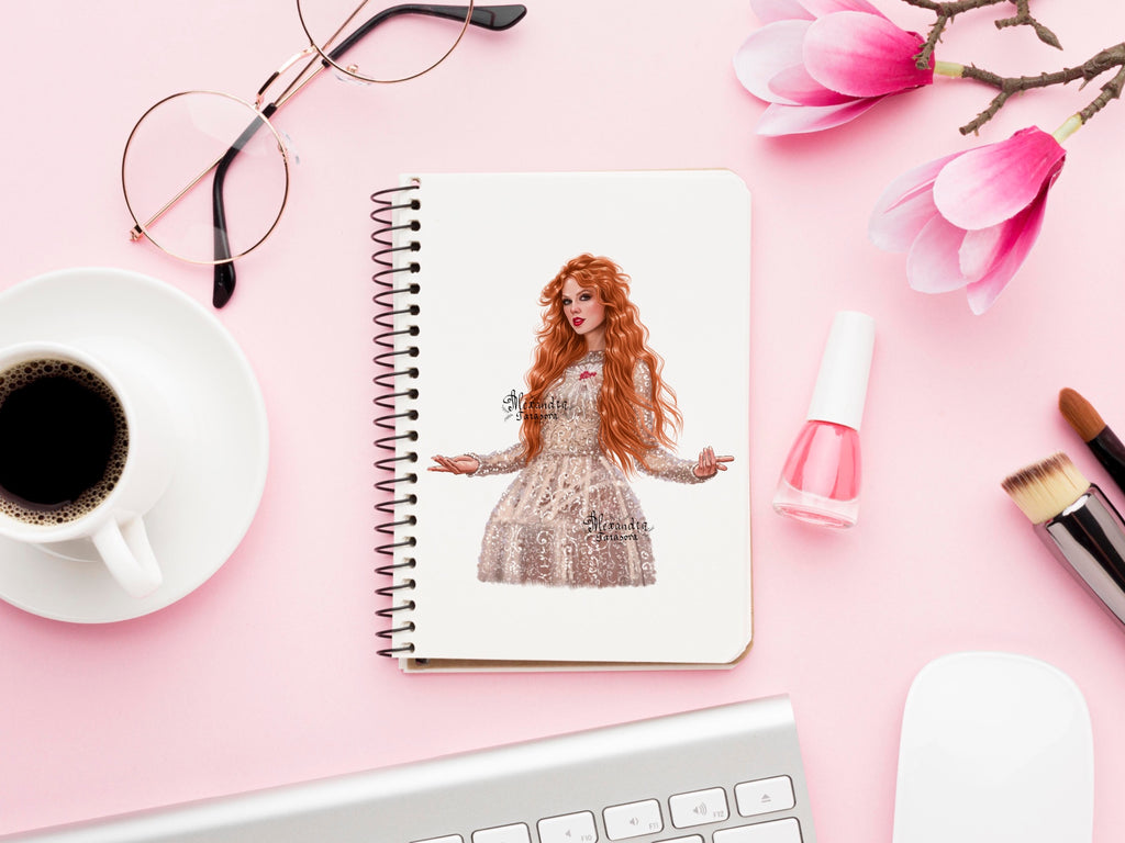 Taylor Swift Illustration The Life Of Showgirl Hand Drawing Png File Printable Art Clipart Stickers