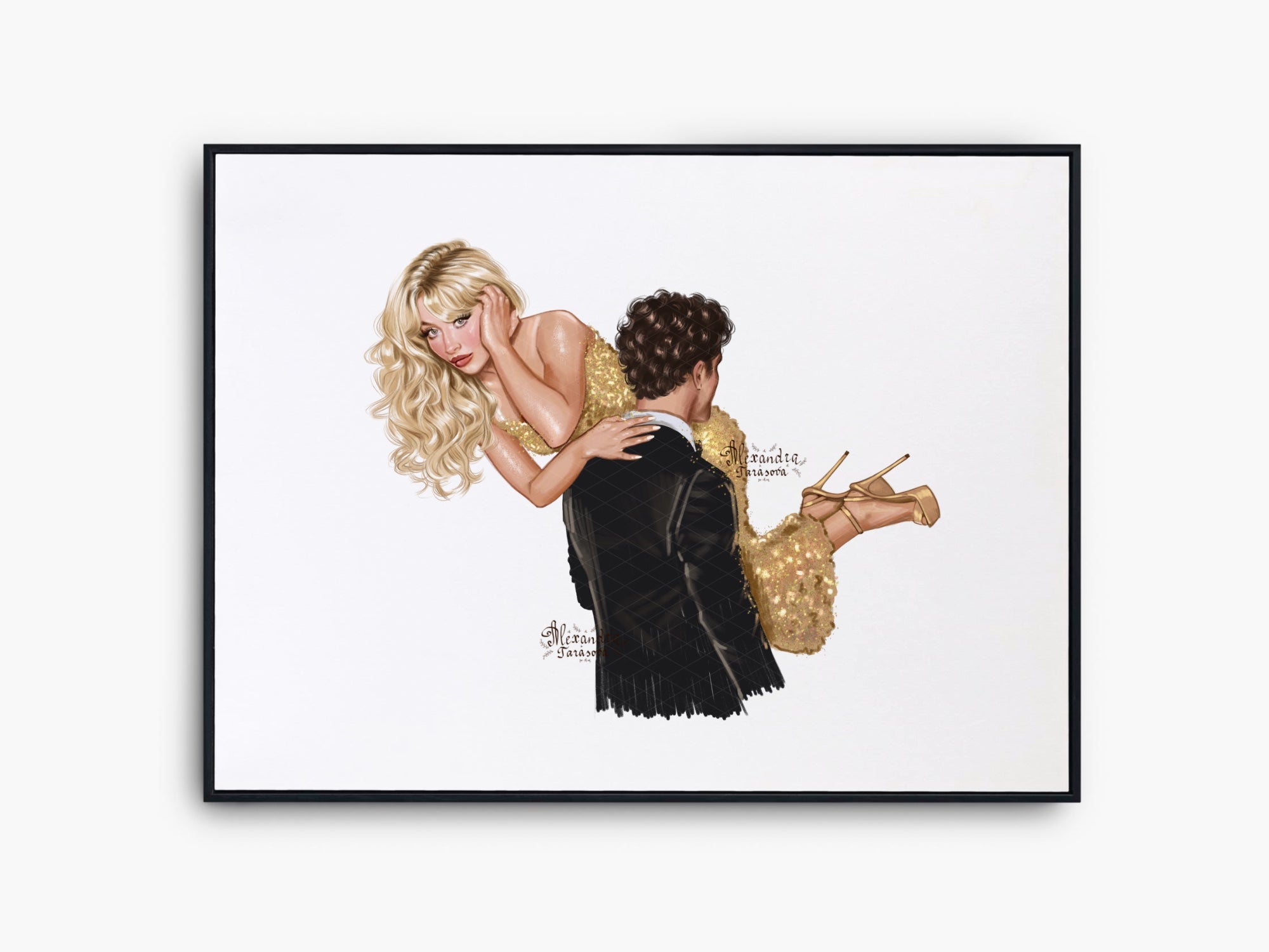 Sabrina Carpenter Illustration Digital Download