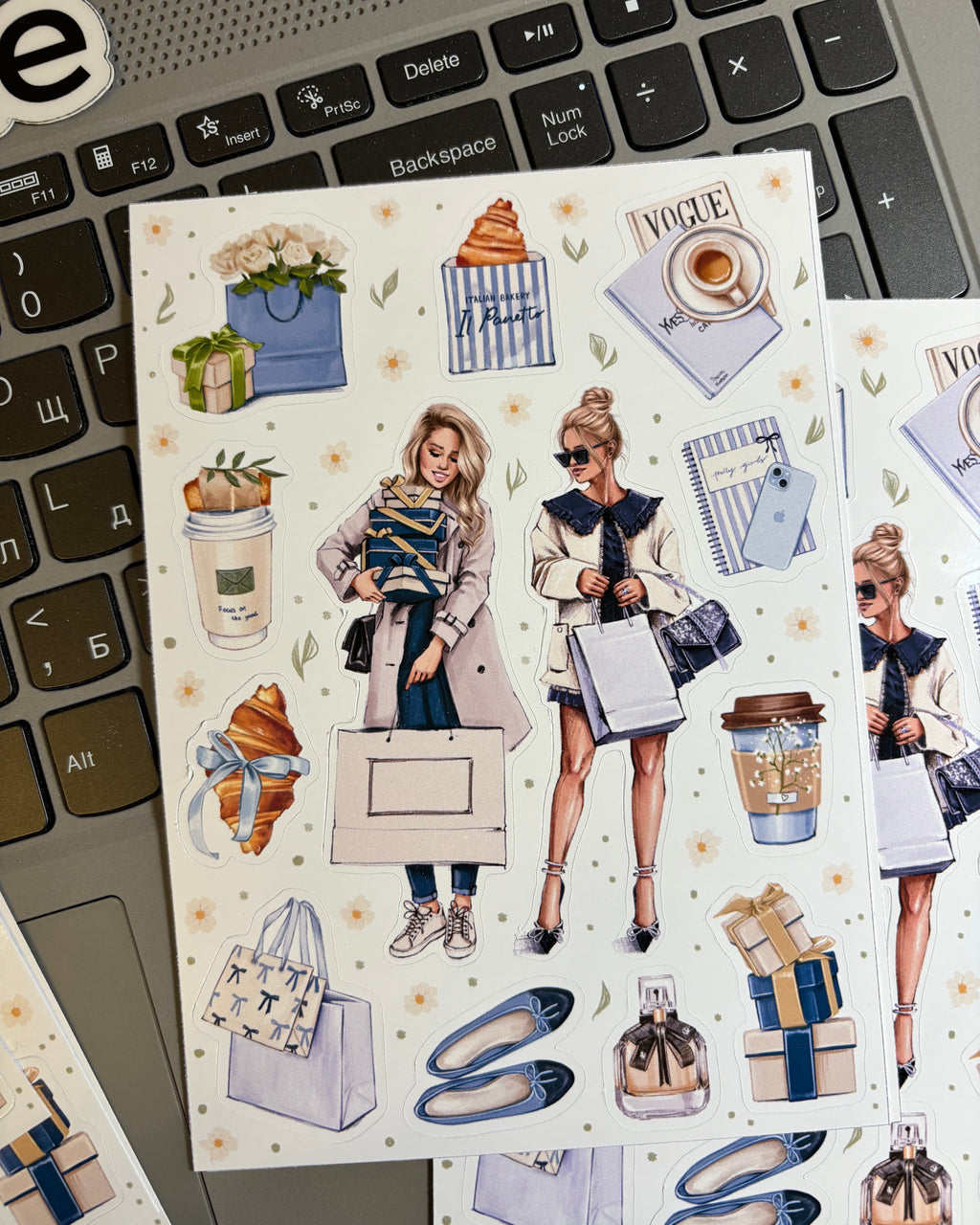 Sticker Sheet - Fashion Accessories | stickers for your planner