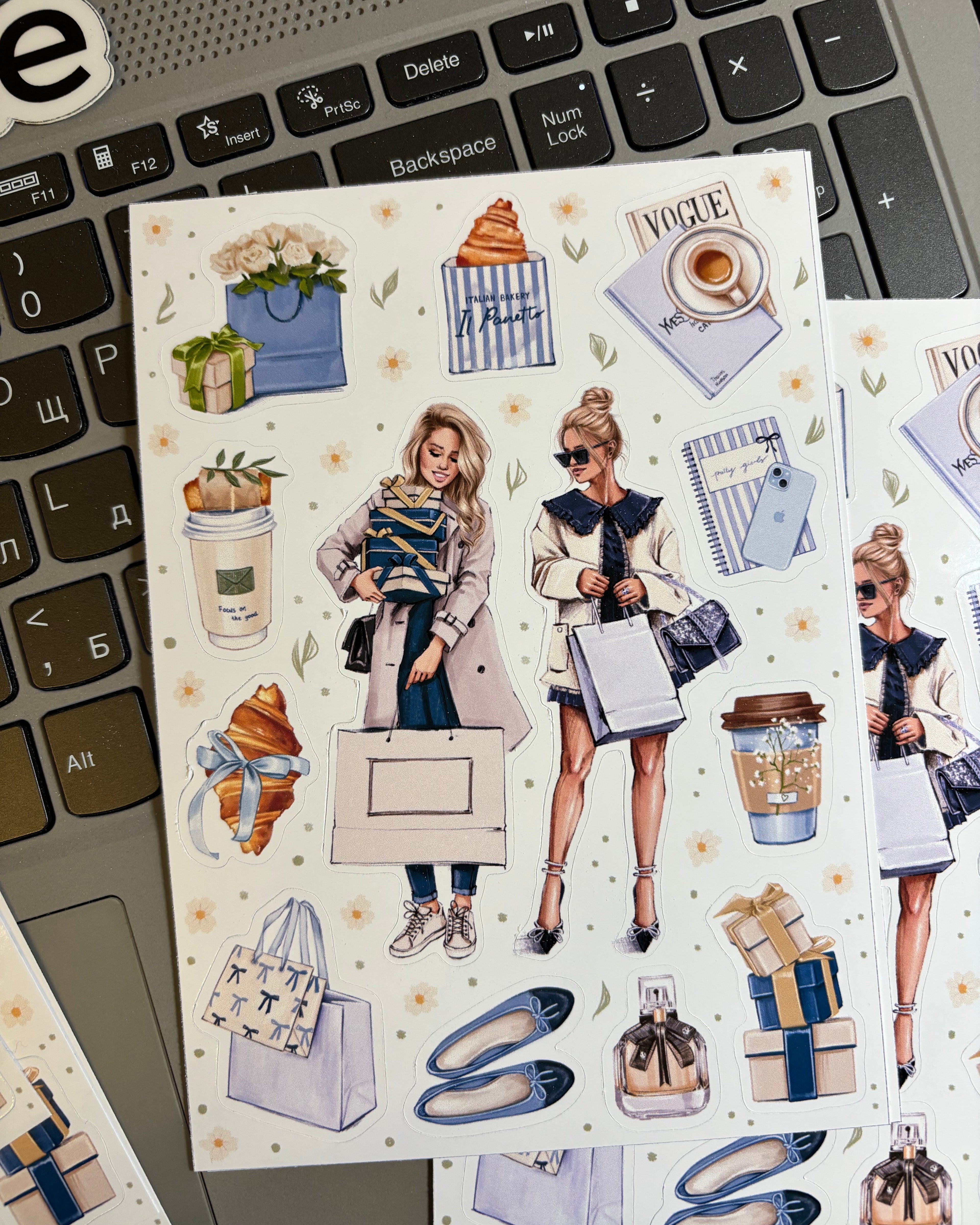 Sticker Sheet - Fashion Accessories | stickers for your planner