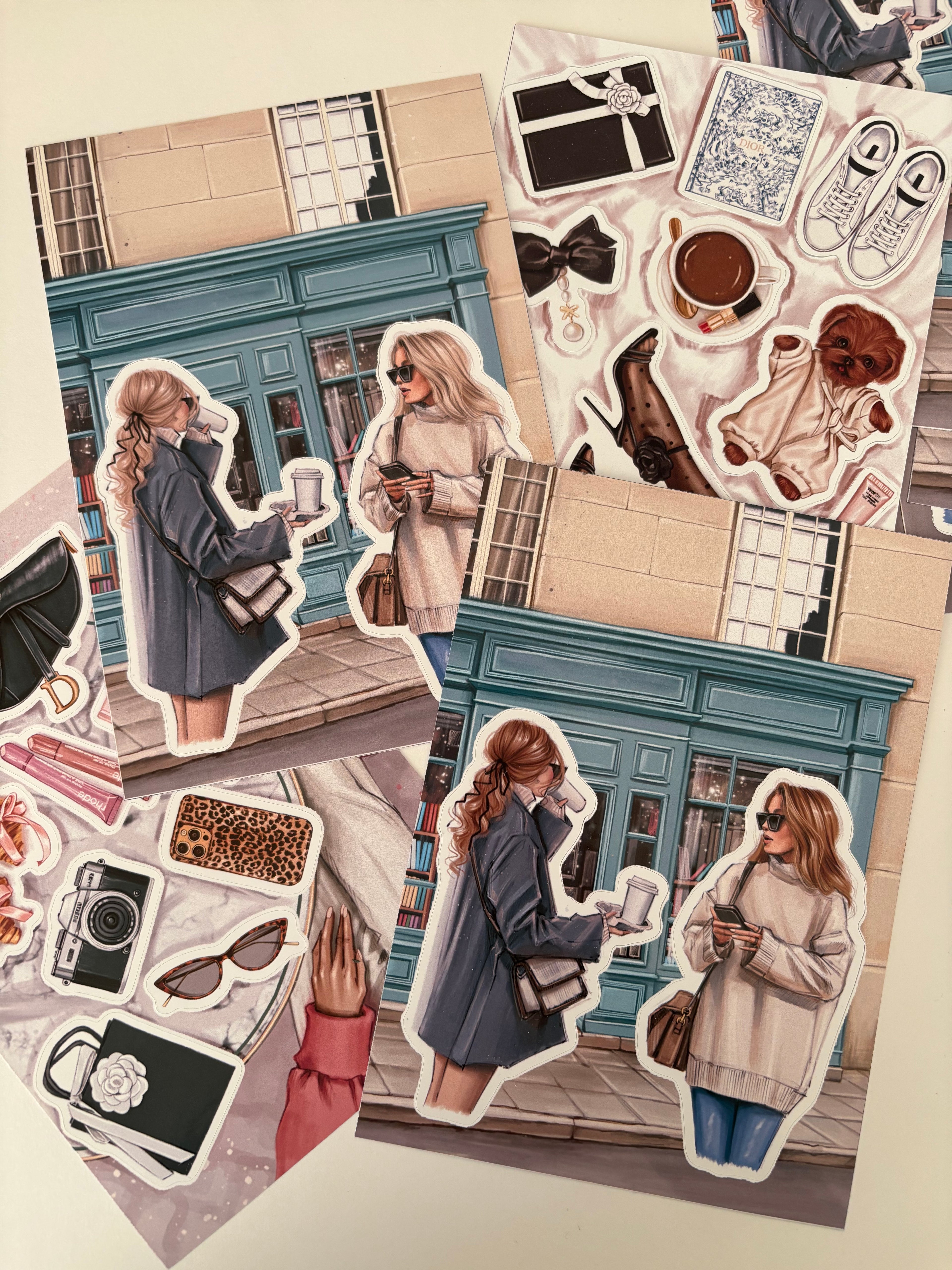 Sticker Sheet - Coffee time | stickers for your planner