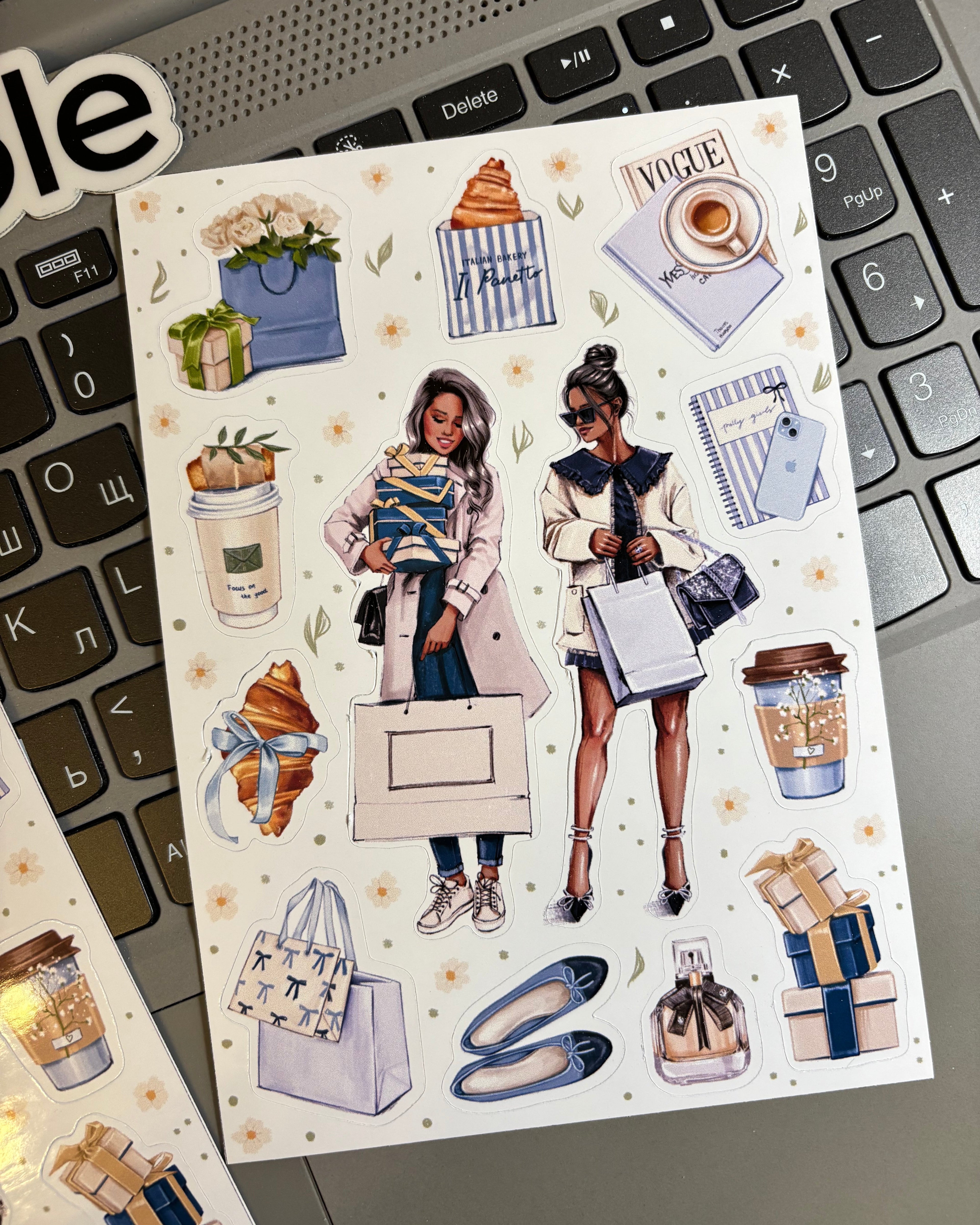 Sticker Sheet - Fashion Accessories | stickers for your planner