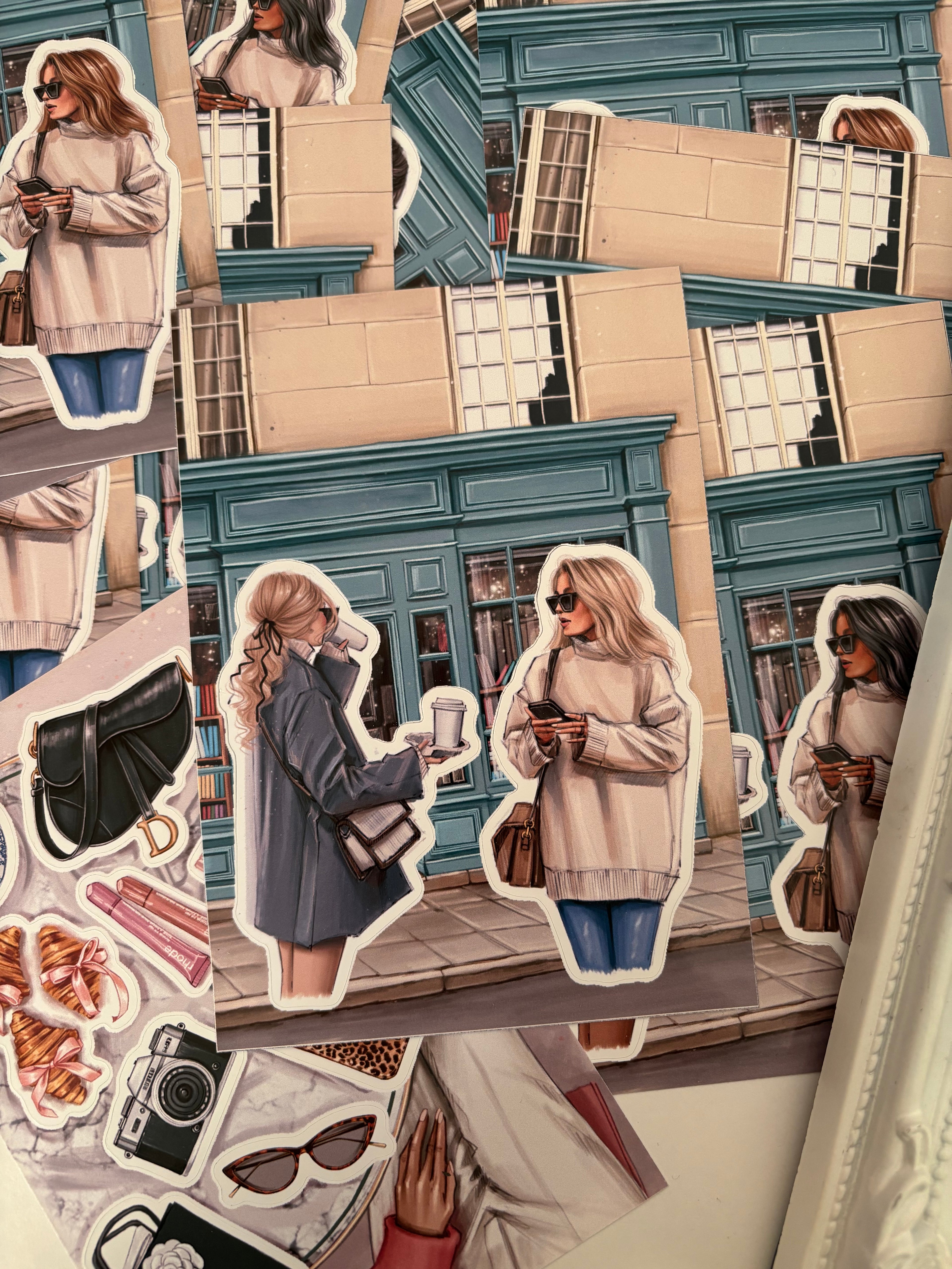 Sticker Sheet - Coffee time | stickers for your planner