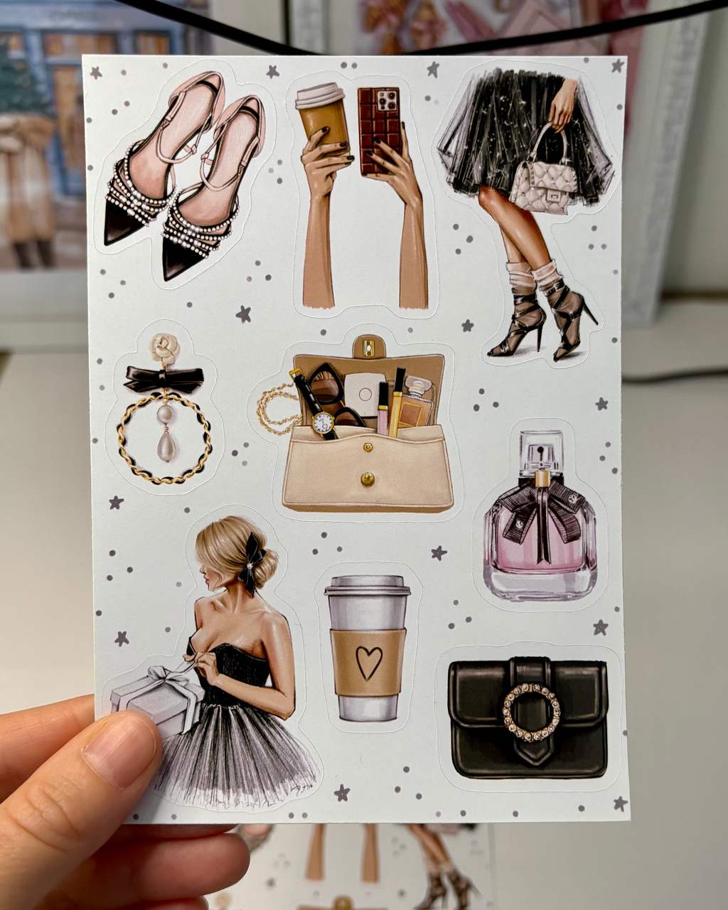 Sticker Sheet - Fashion Accessories | stickers for your planner