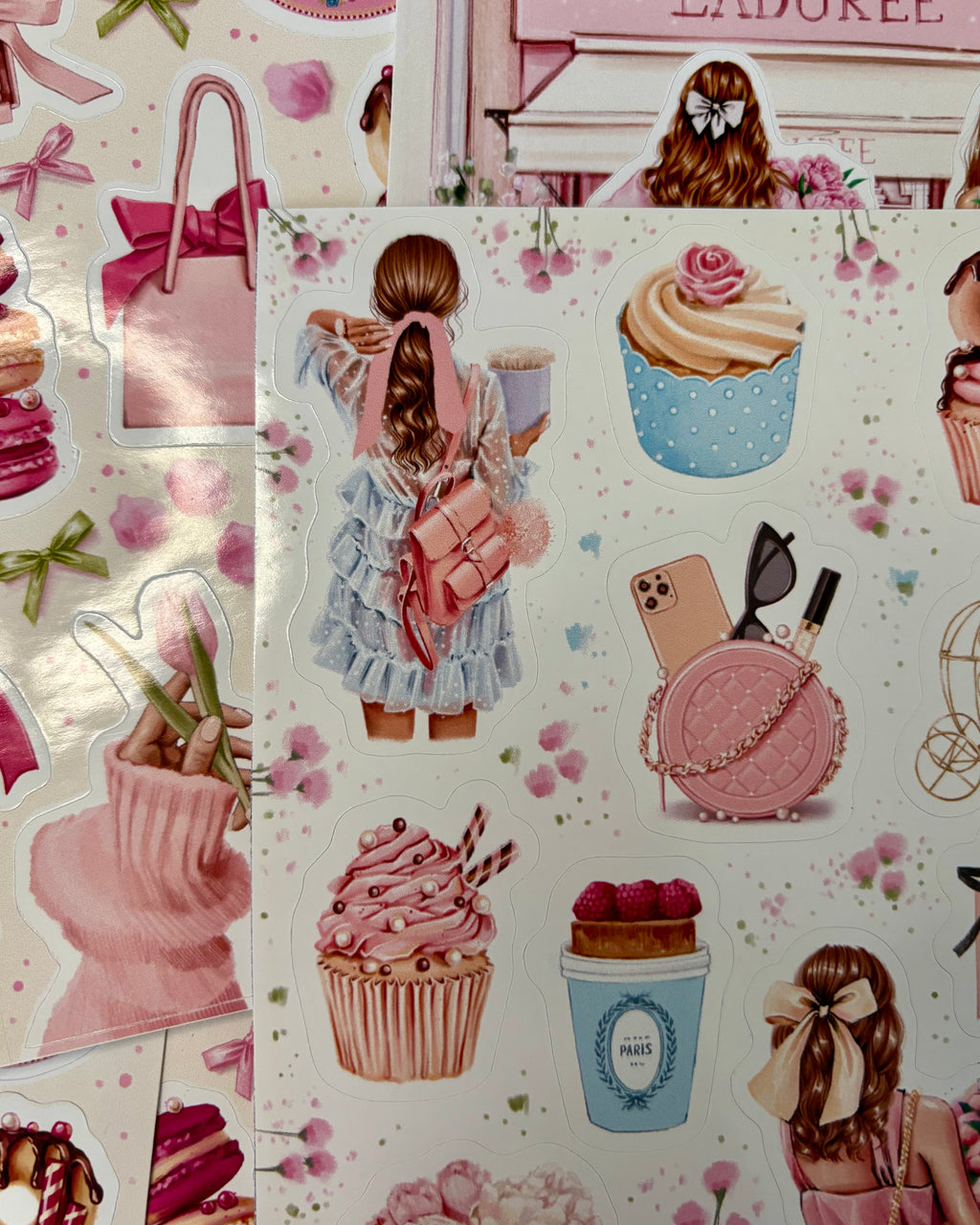 Sticker Sheet - Pink Spring | stickers for your planner