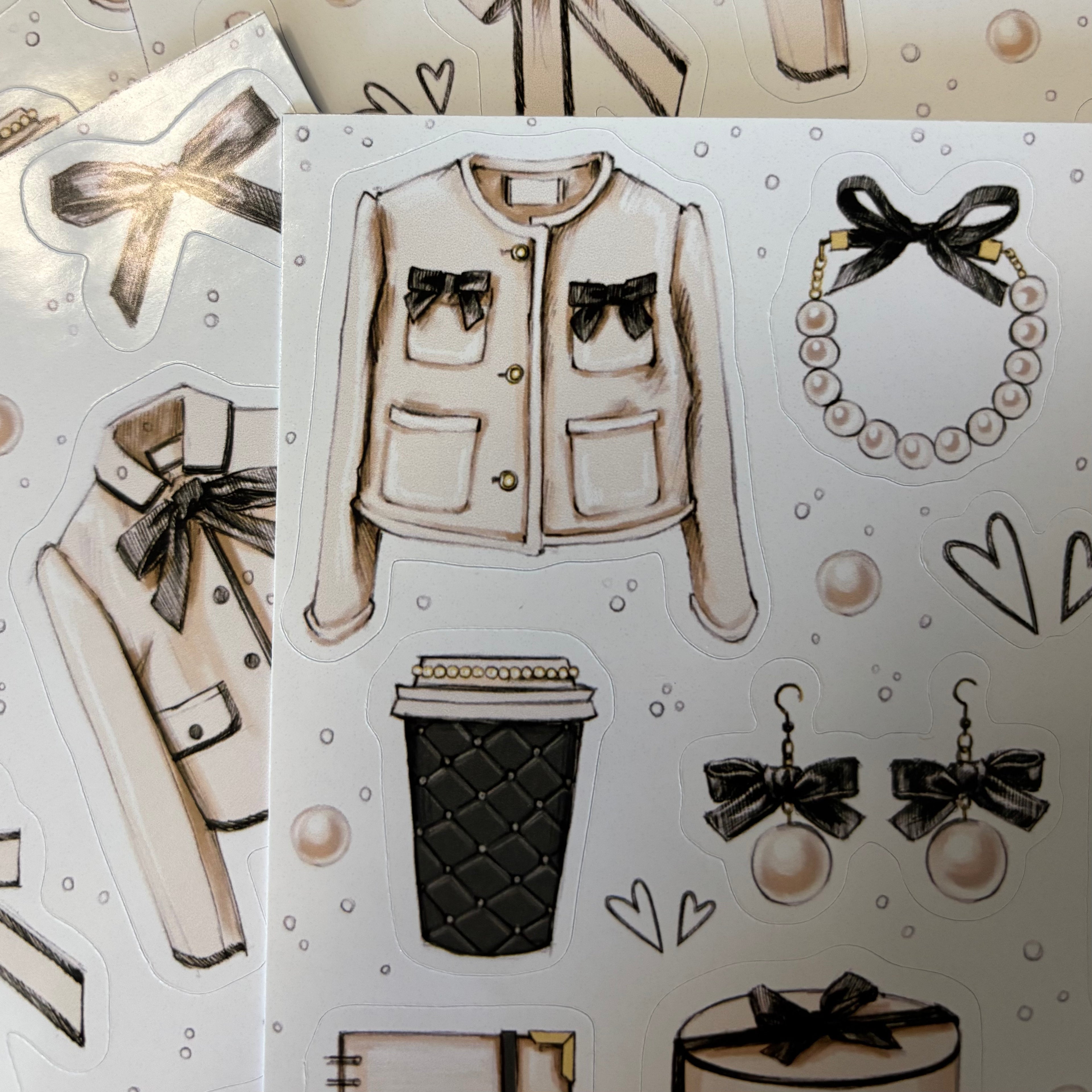 Sticker Sheet - Fashion Accessories | stickers for your planner
