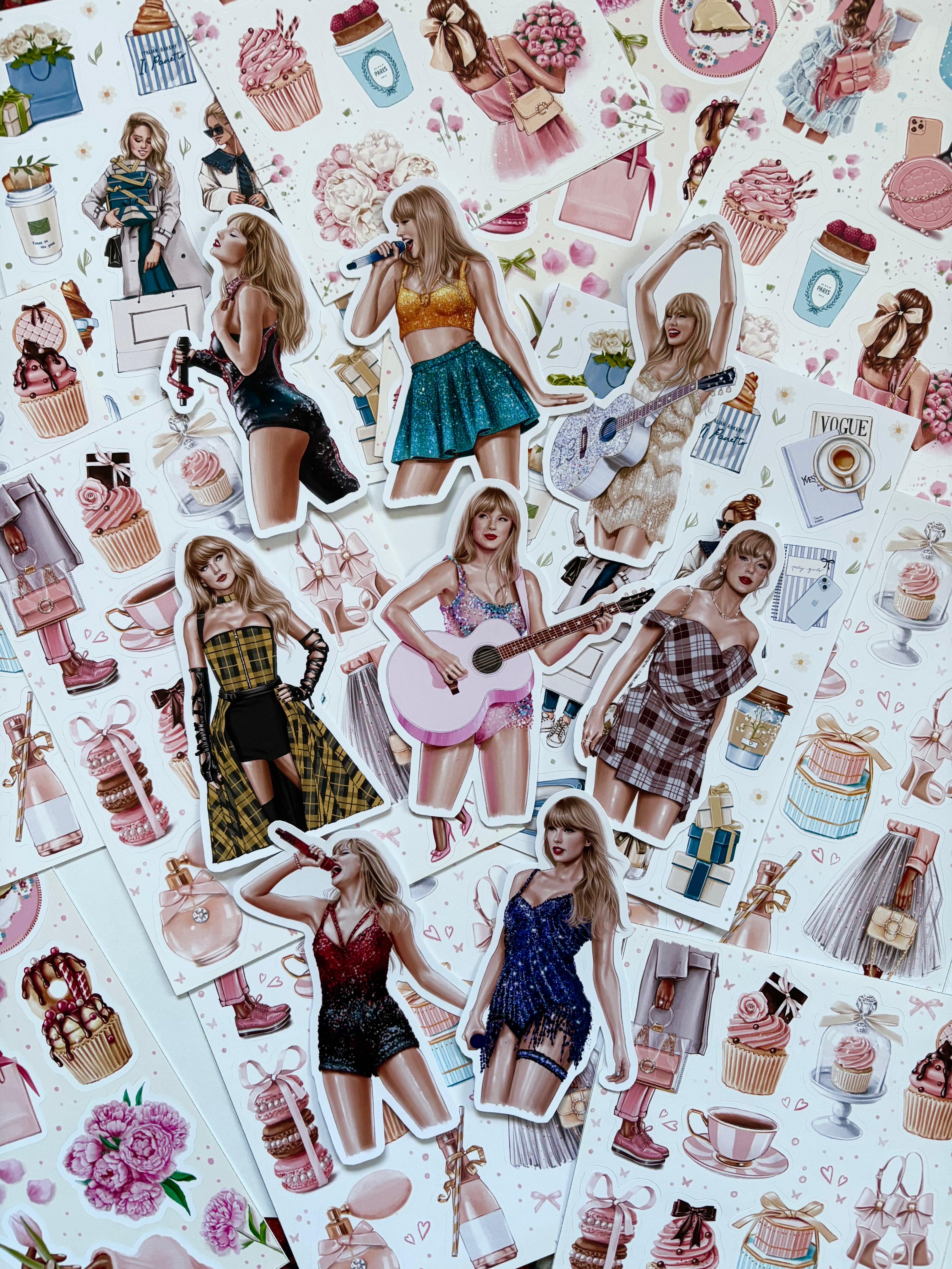 Swiftie Set of 8 stickers