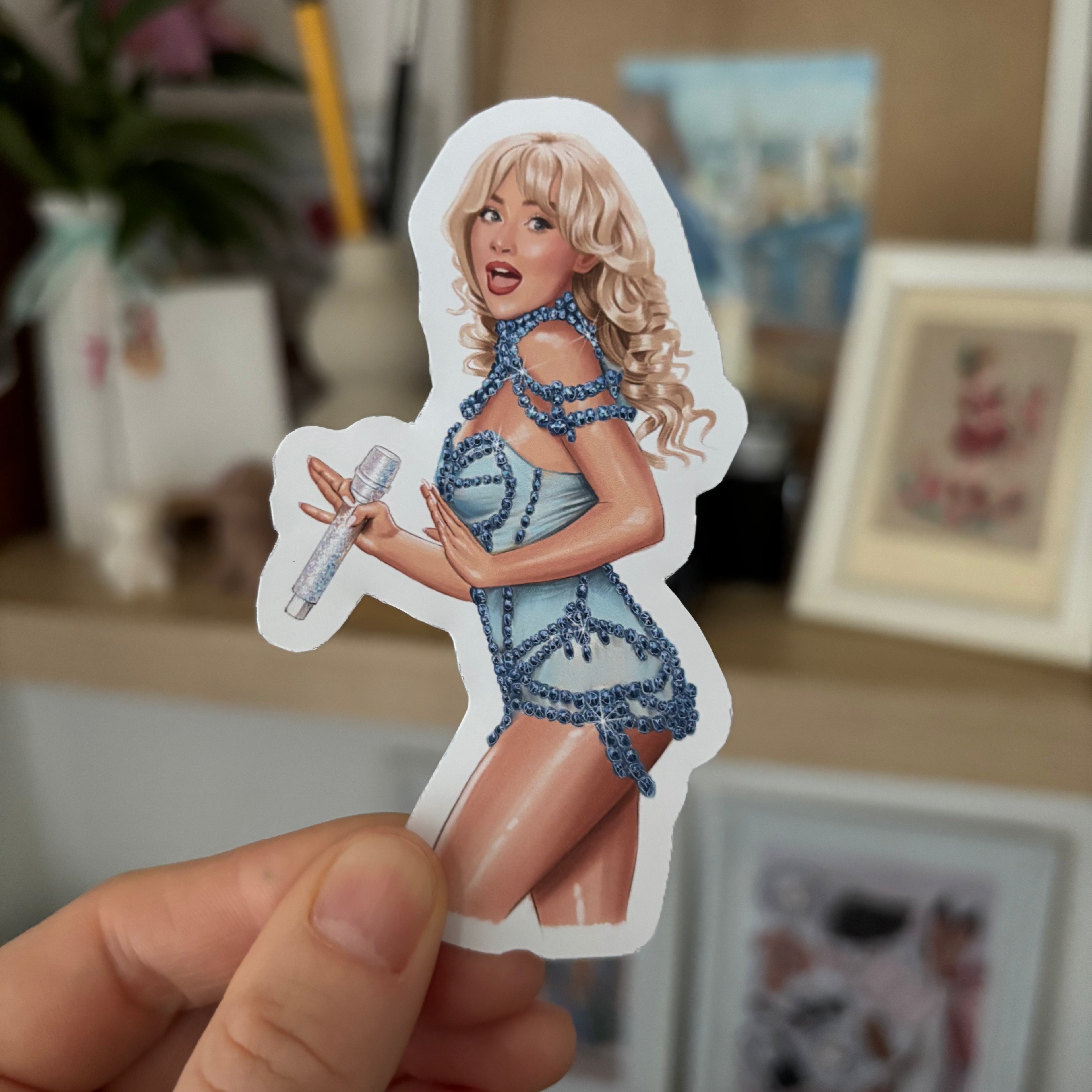 Sabrina Carpenter Set of 4 stickers