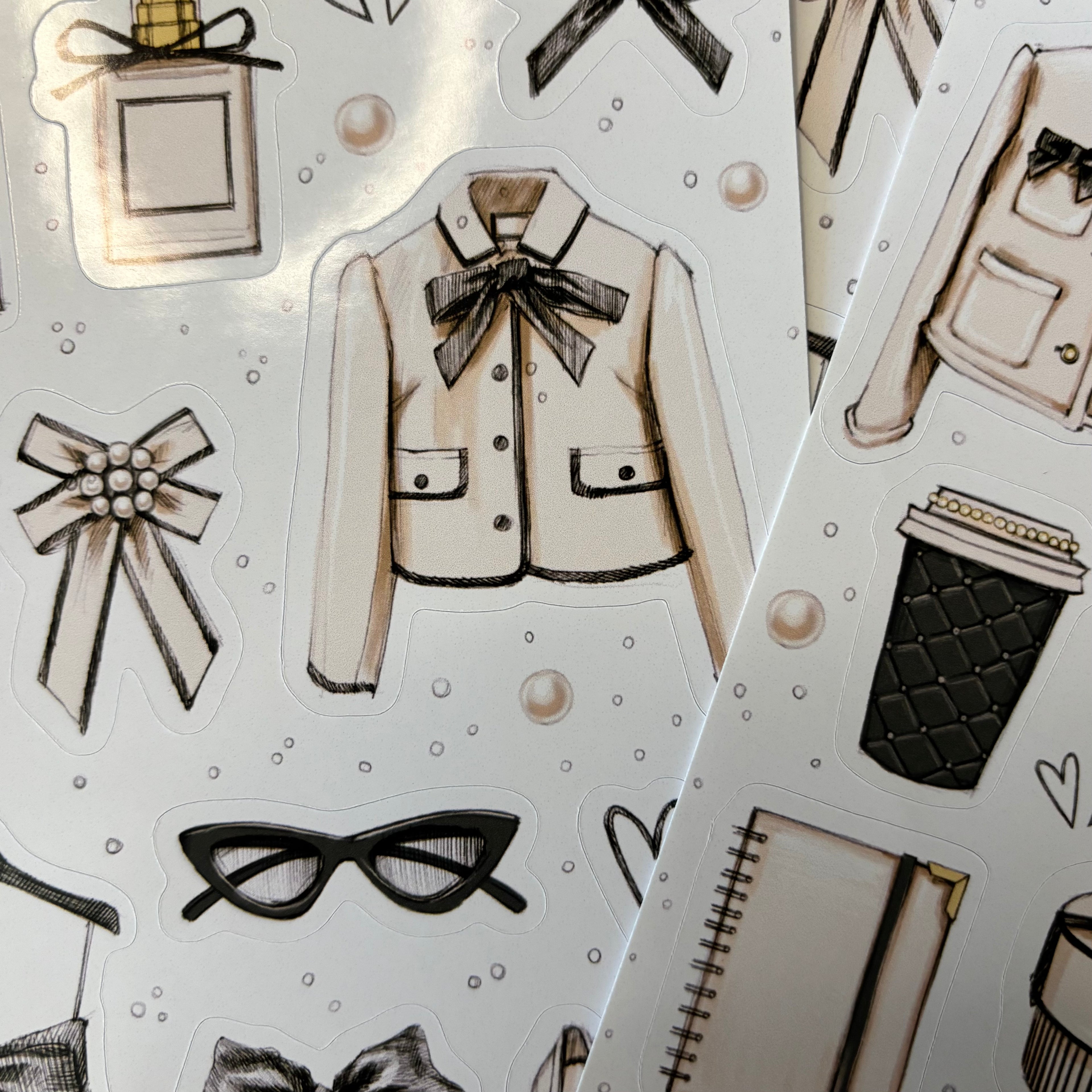 Sticker Sheet - Fashion Accessories | stickers for your planner