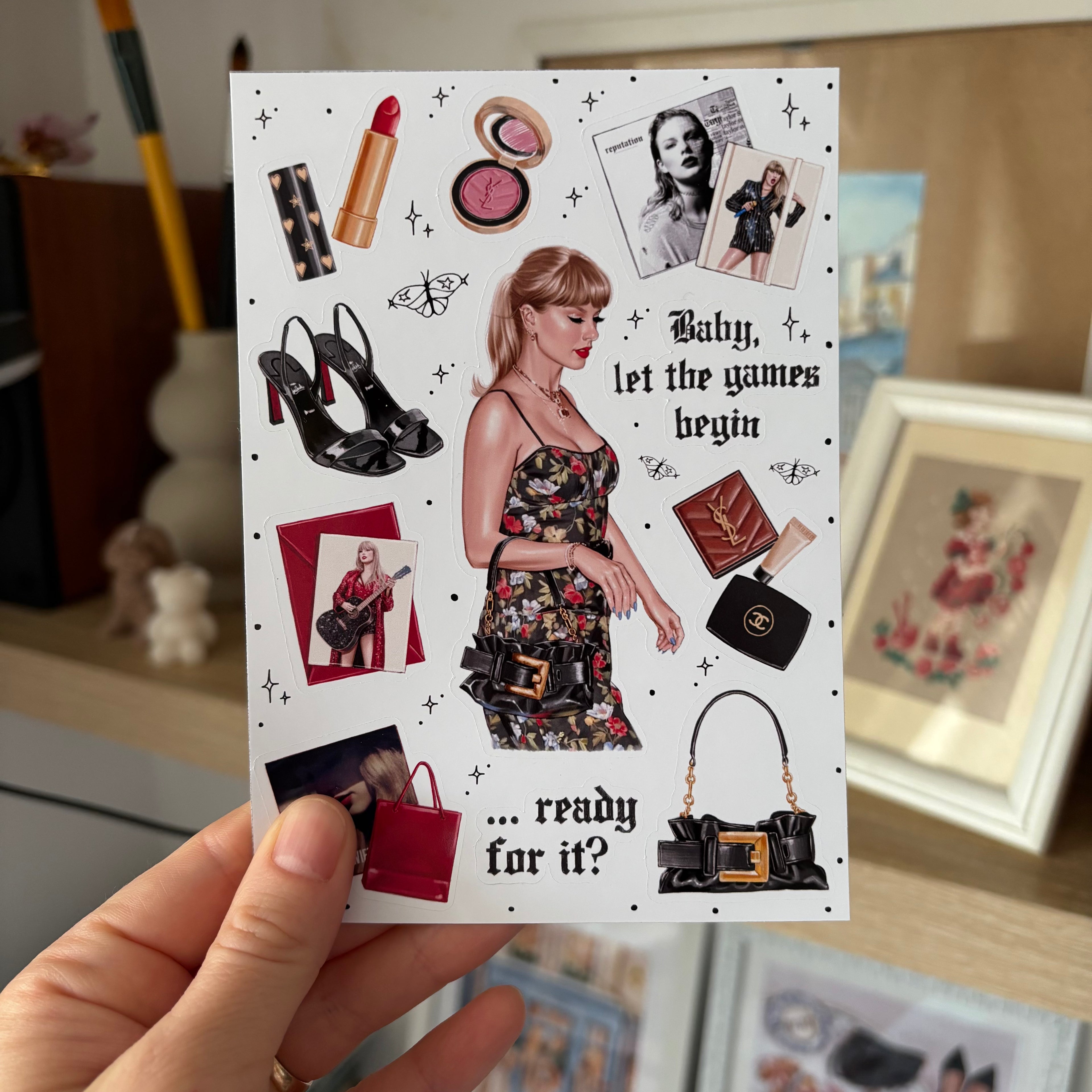 Sticker Sheet - Taylor Swift