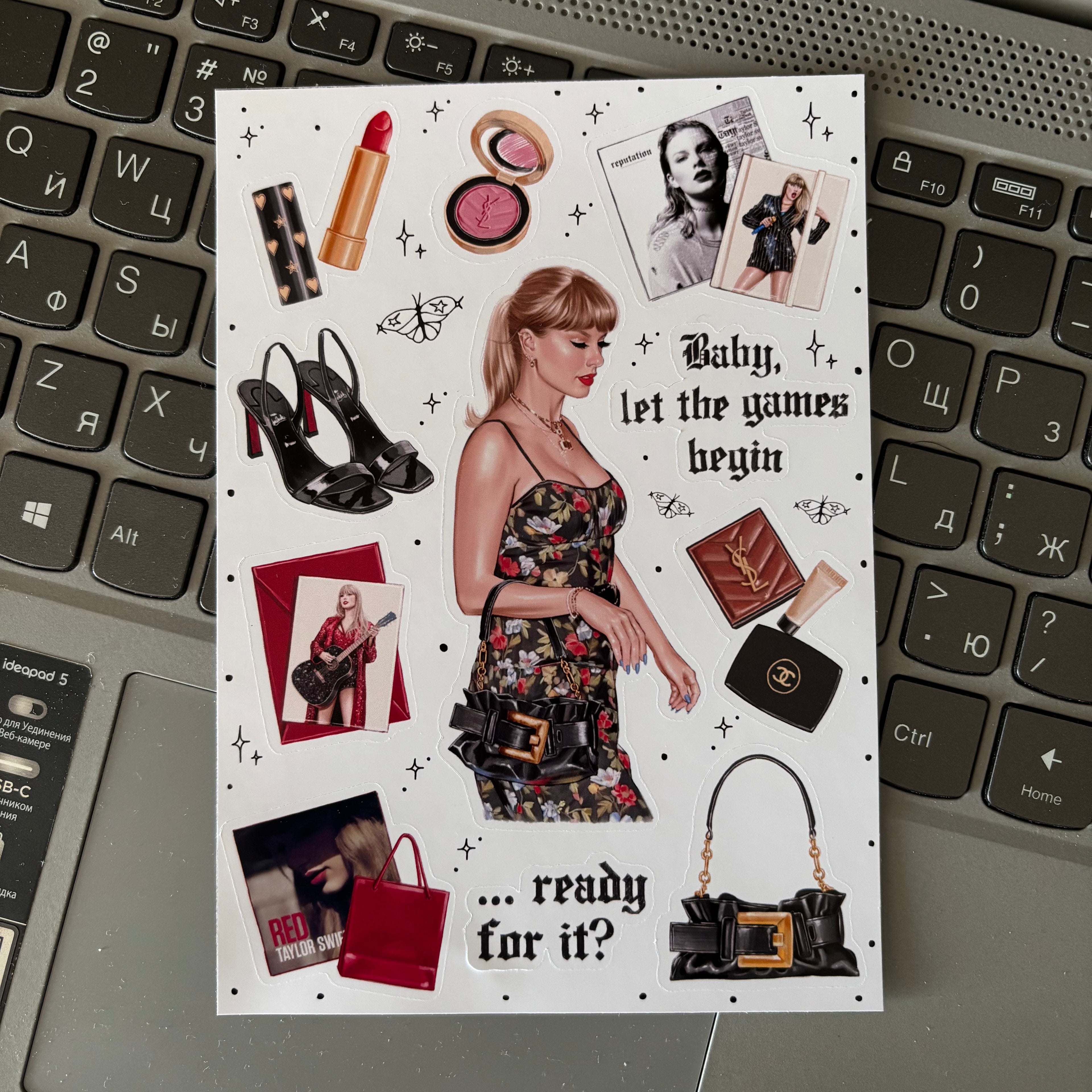 Sticker Sheet - Taylor Swift