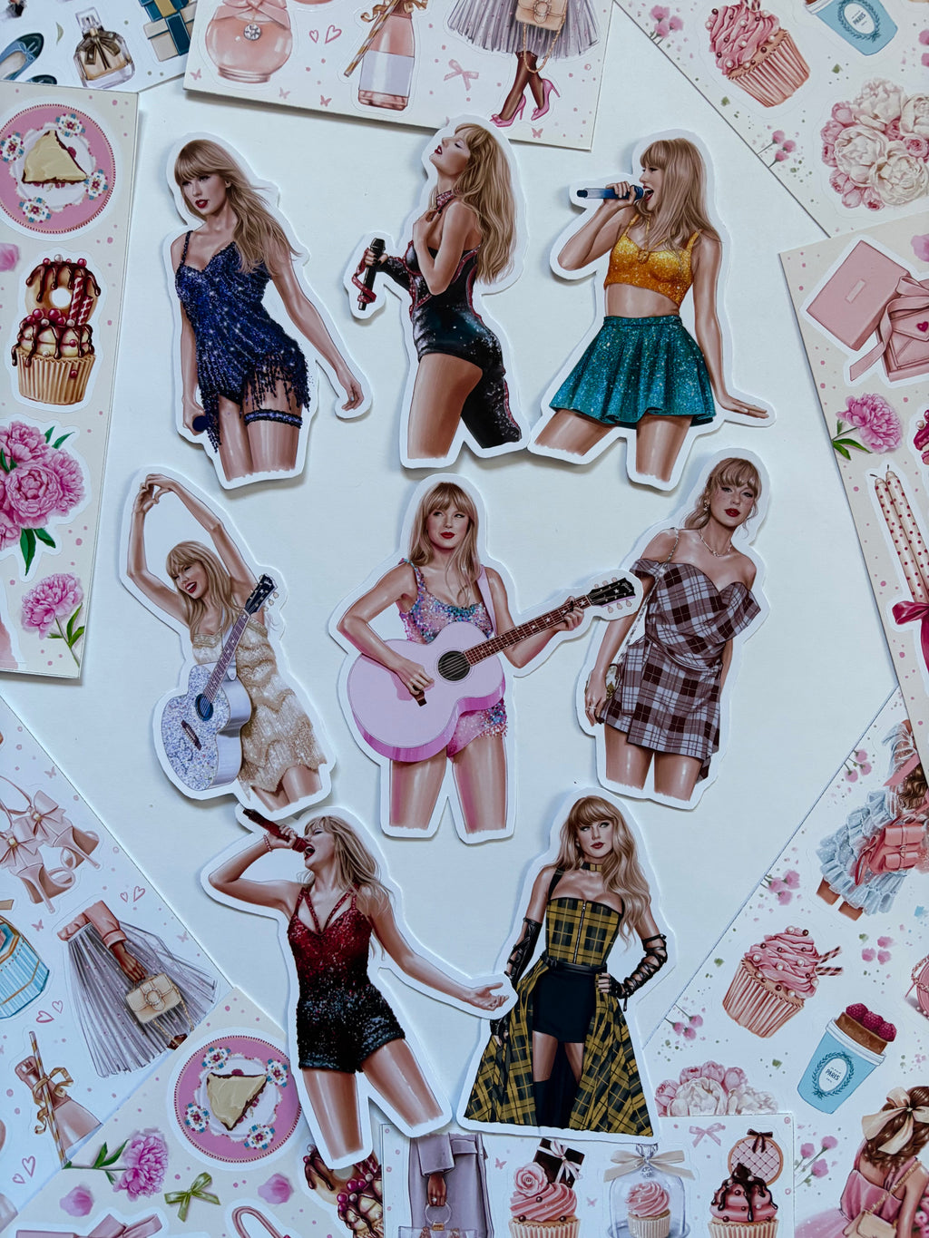 Swiftie Set of 8 stickers