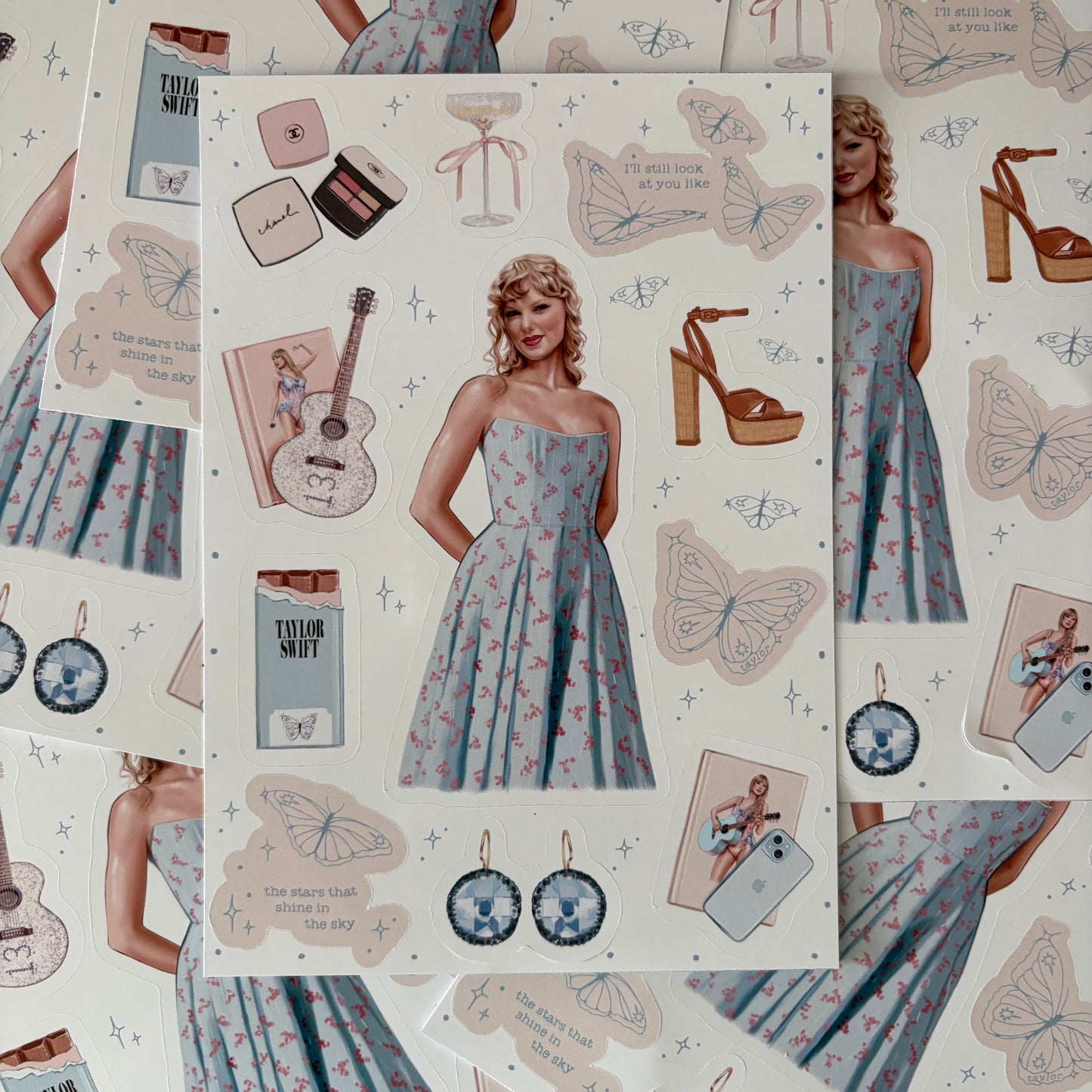 Sticker Sheet - Taylor Swift