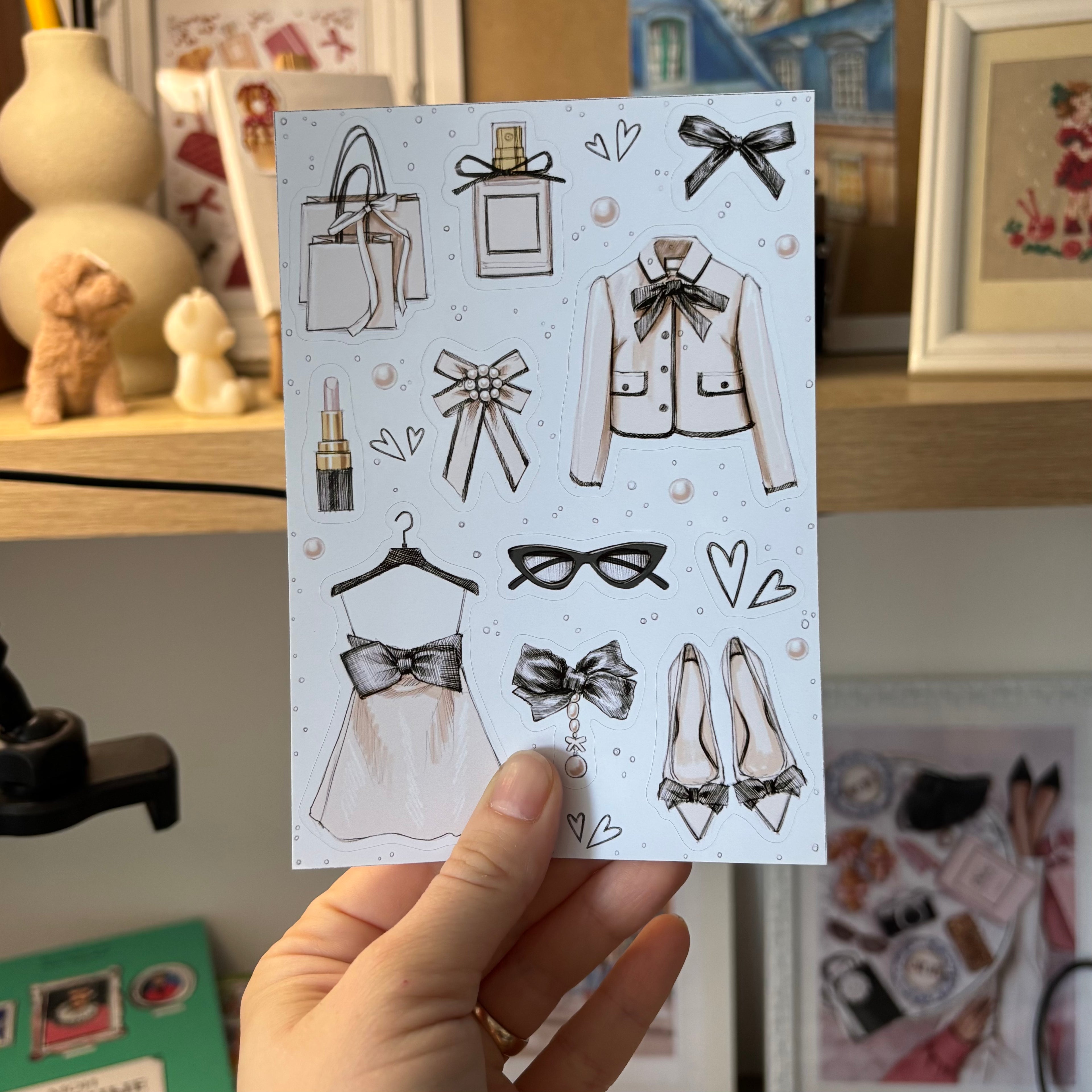 Sticker Sheet - Fashion Accessories | stickers for your planner