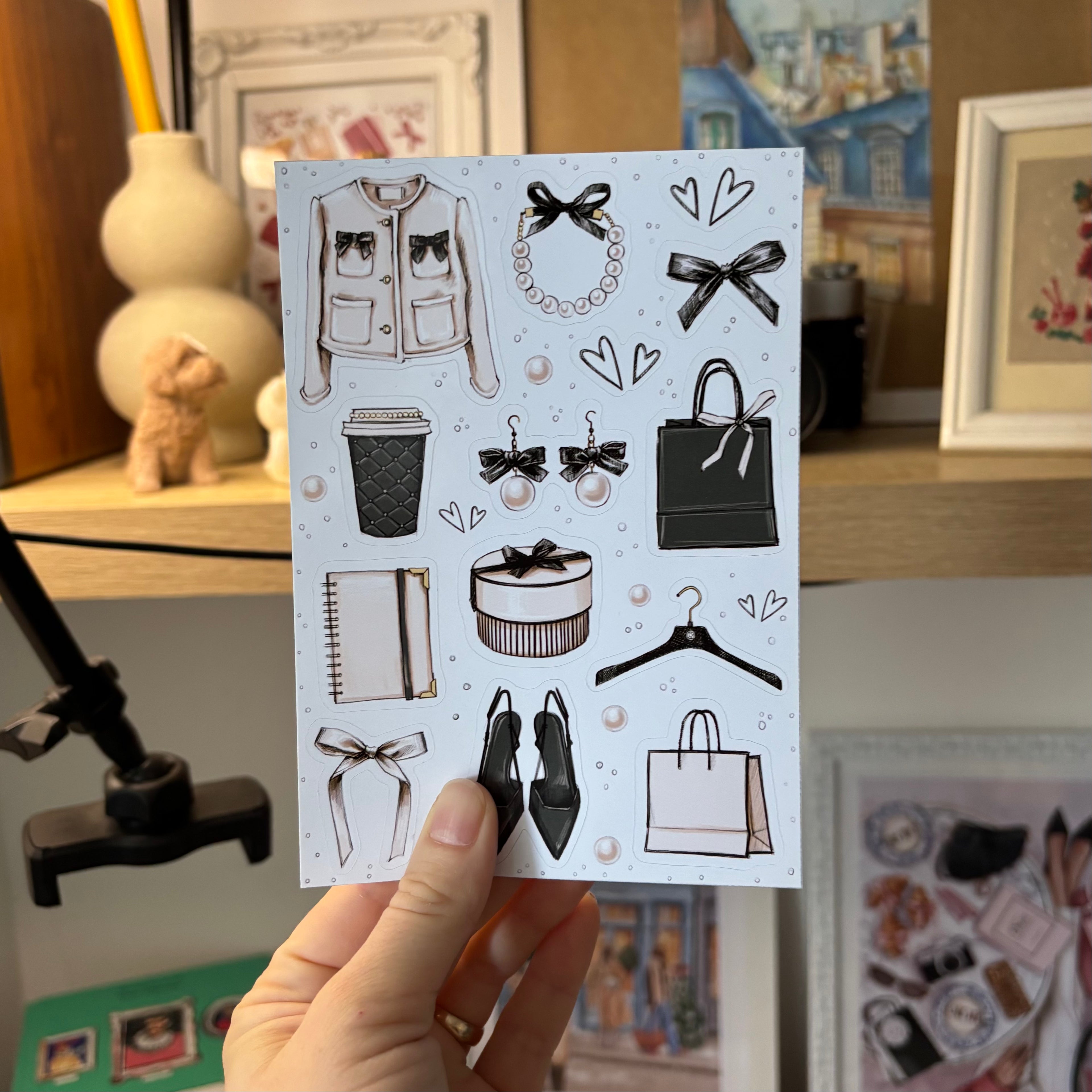 Sticker Sheet - Fashion Accessories | stickers for your planner