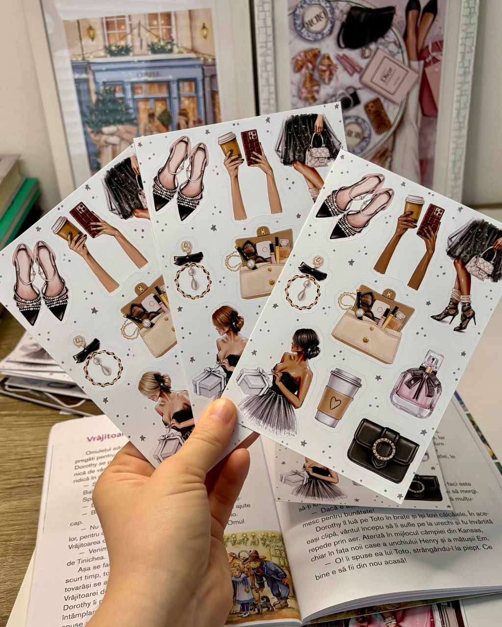 Sticker Sheet - Fashion Accessories | stickers for your planner