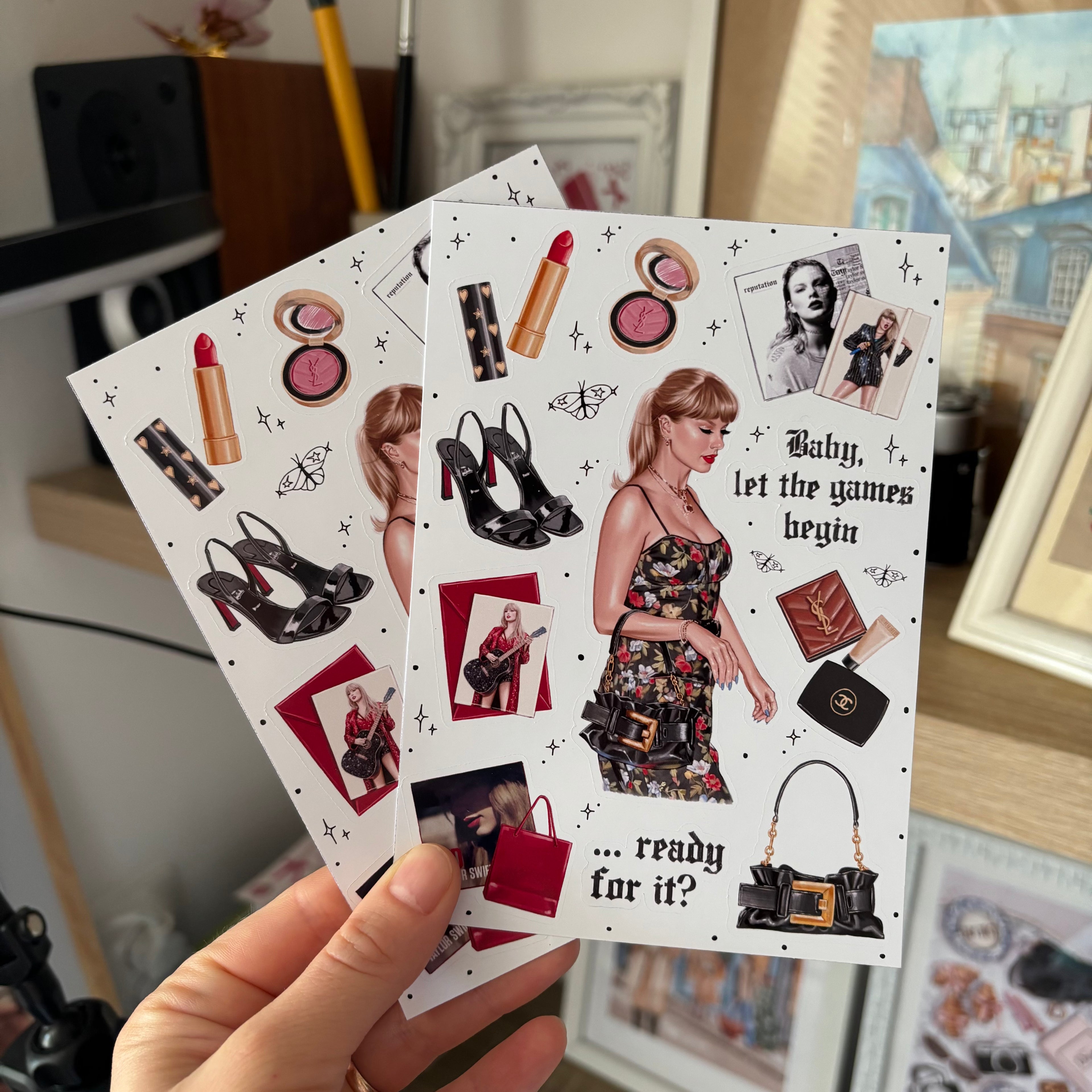 Sticker Sheet - Taylor Swift