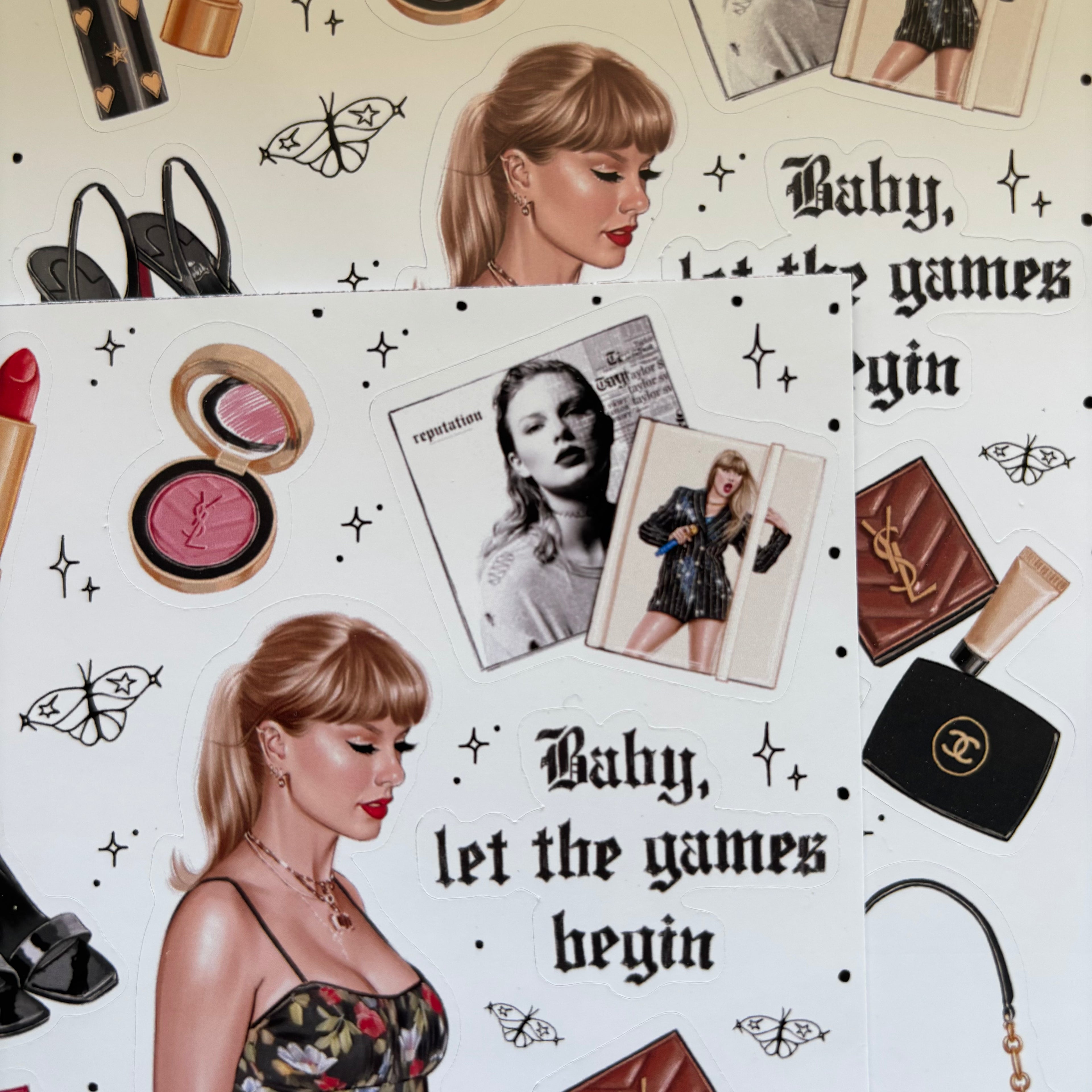 Sticker Sheet - Taylor Swift