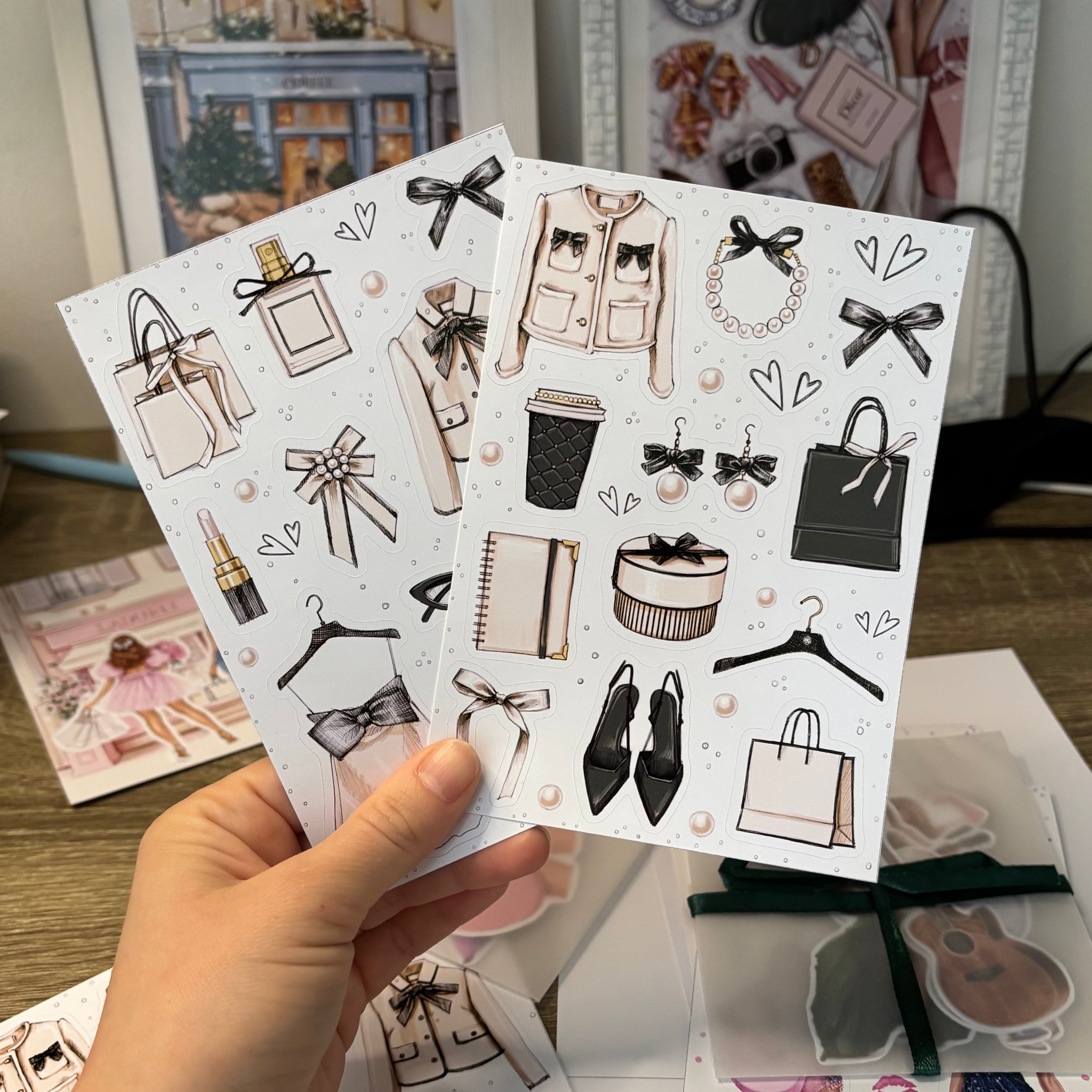 Sticker Sheet - Fashion Accessories | stickers for your planner
