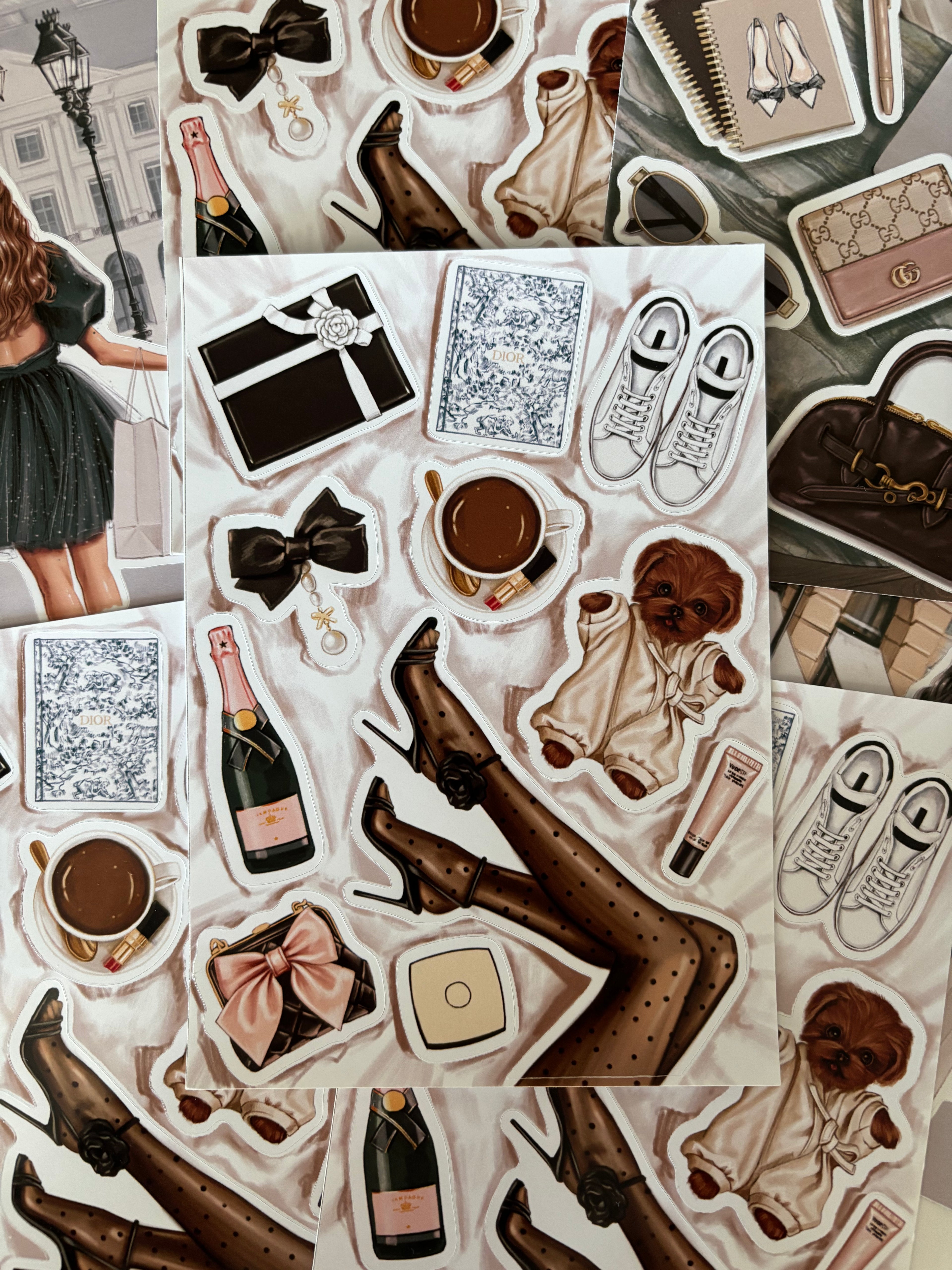 Sticker Sheet - Fashion Accessories | stickers for your planner