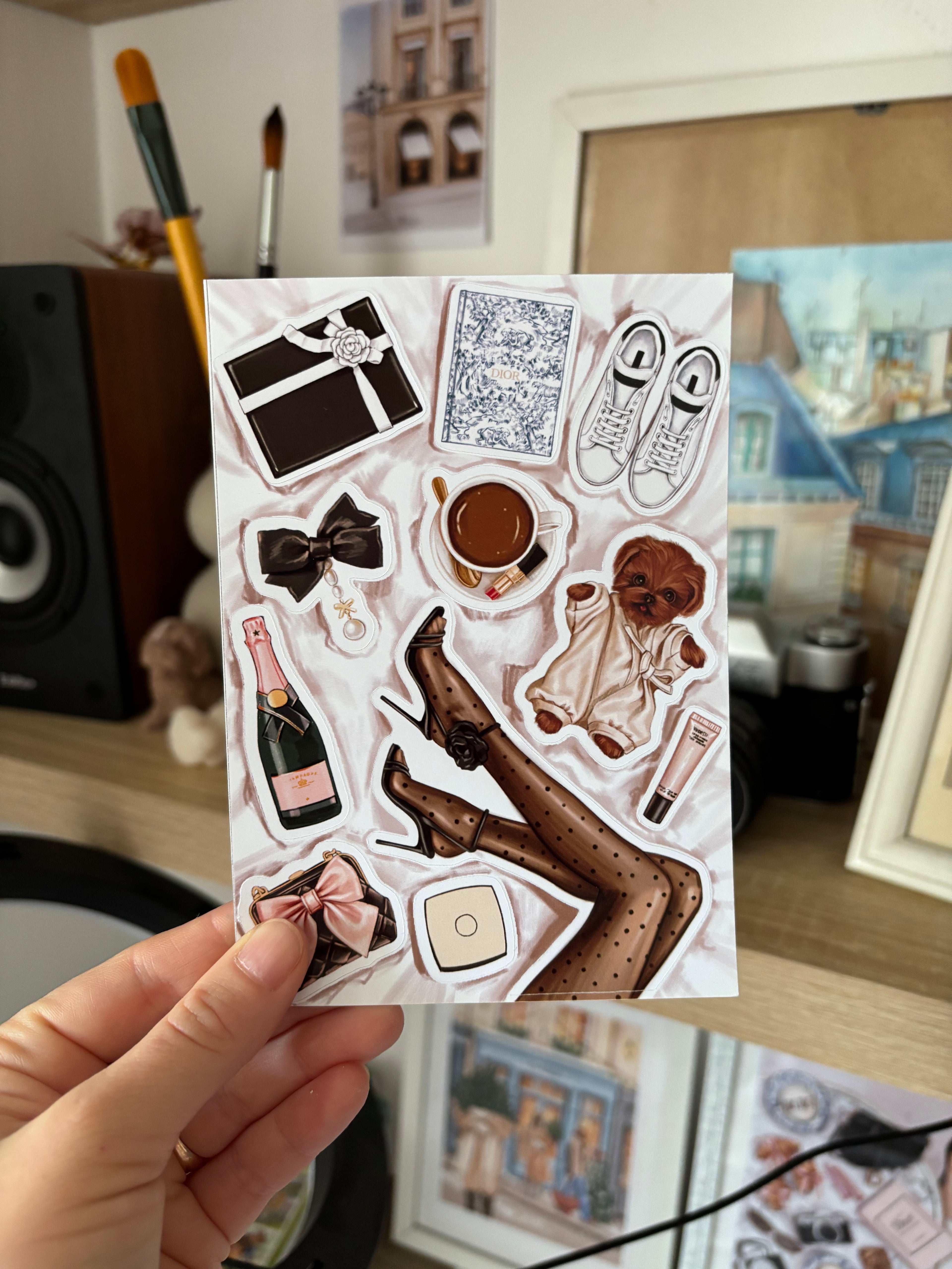 Sticker Sheet - Fashion Accessories | stickers for your planner