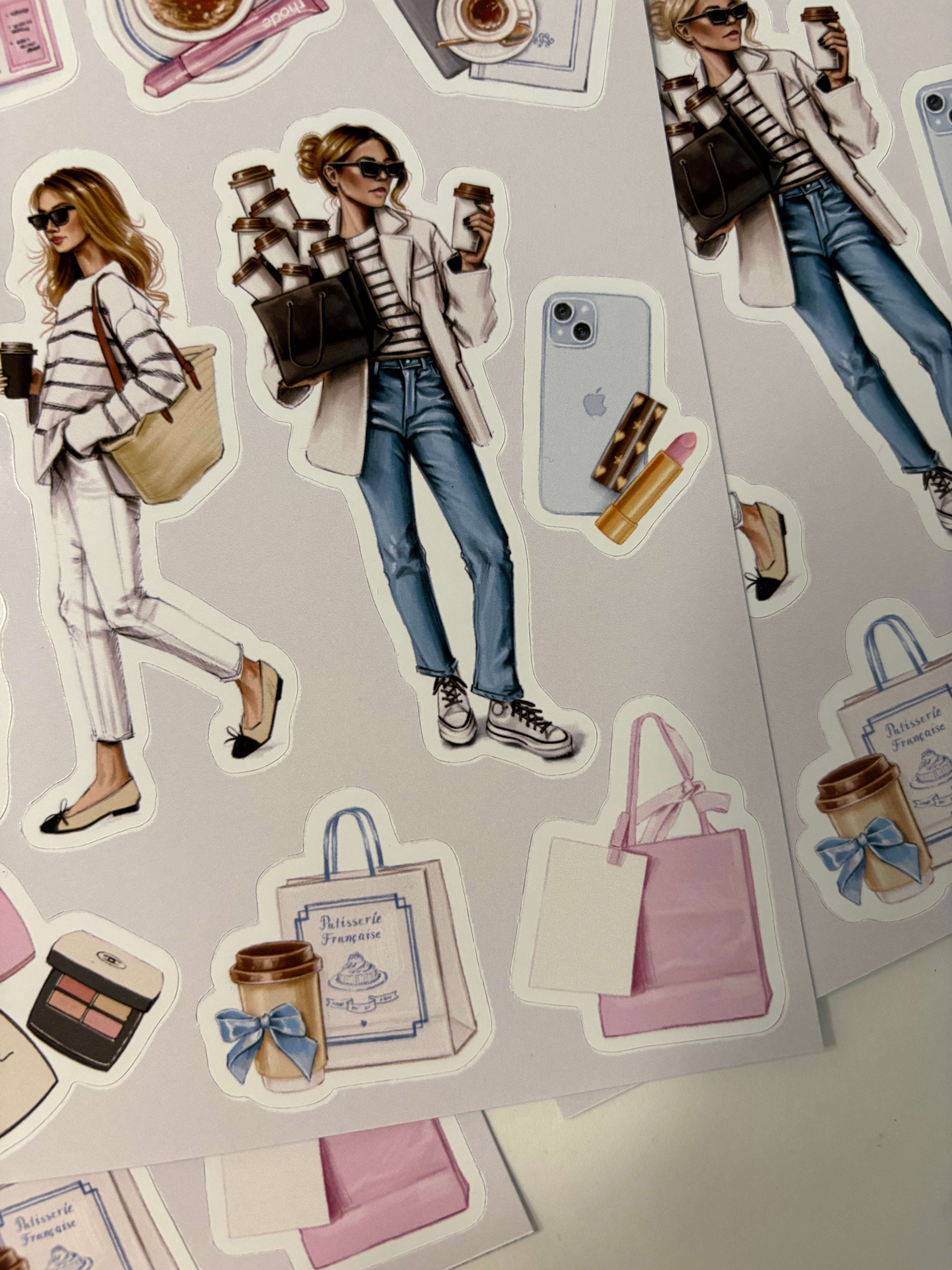 Sticker Sheet - Coffee lovers | stickers for your planner