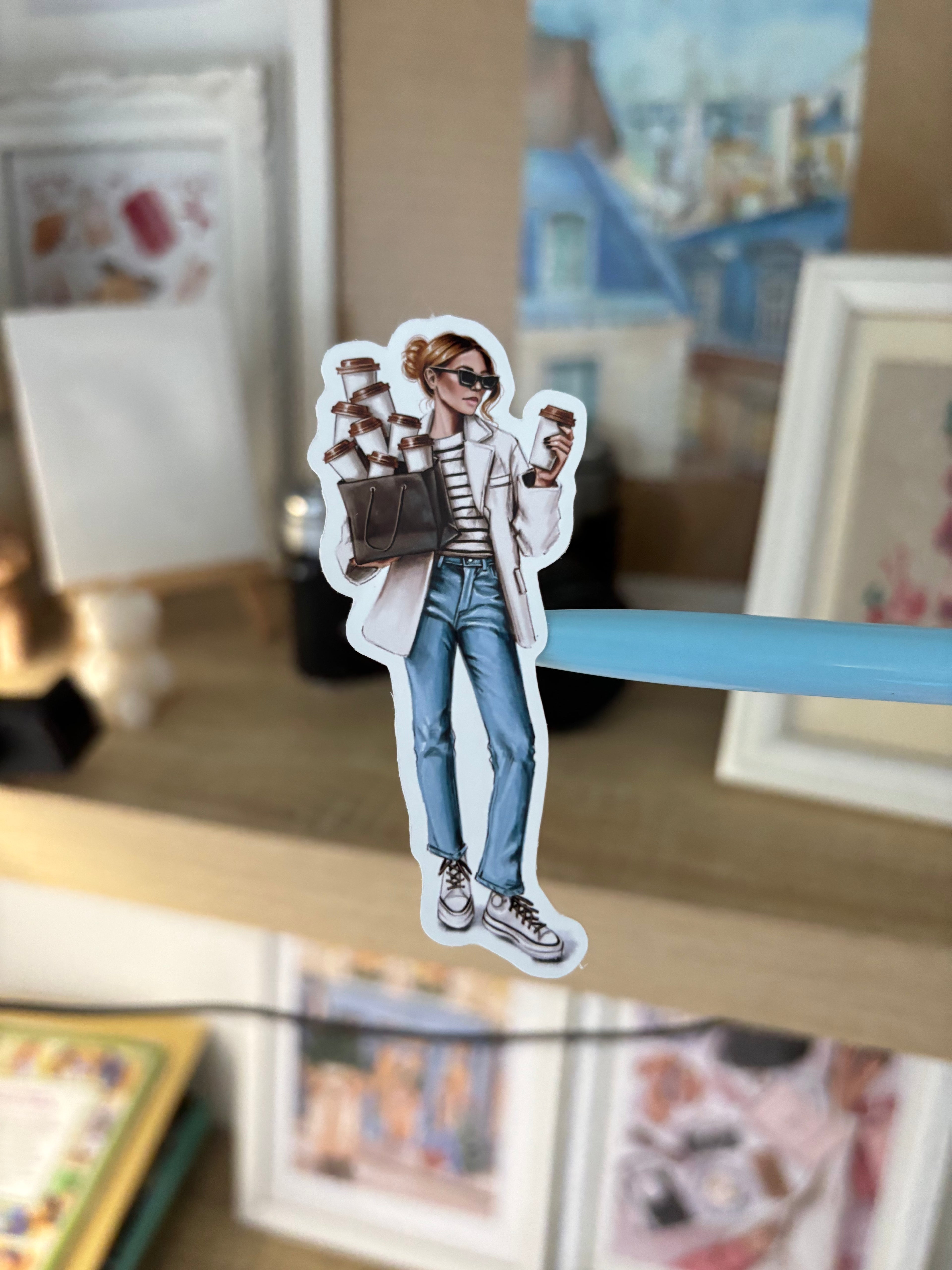 Sticker Sheet - Coffee lovers | stickers for your planner