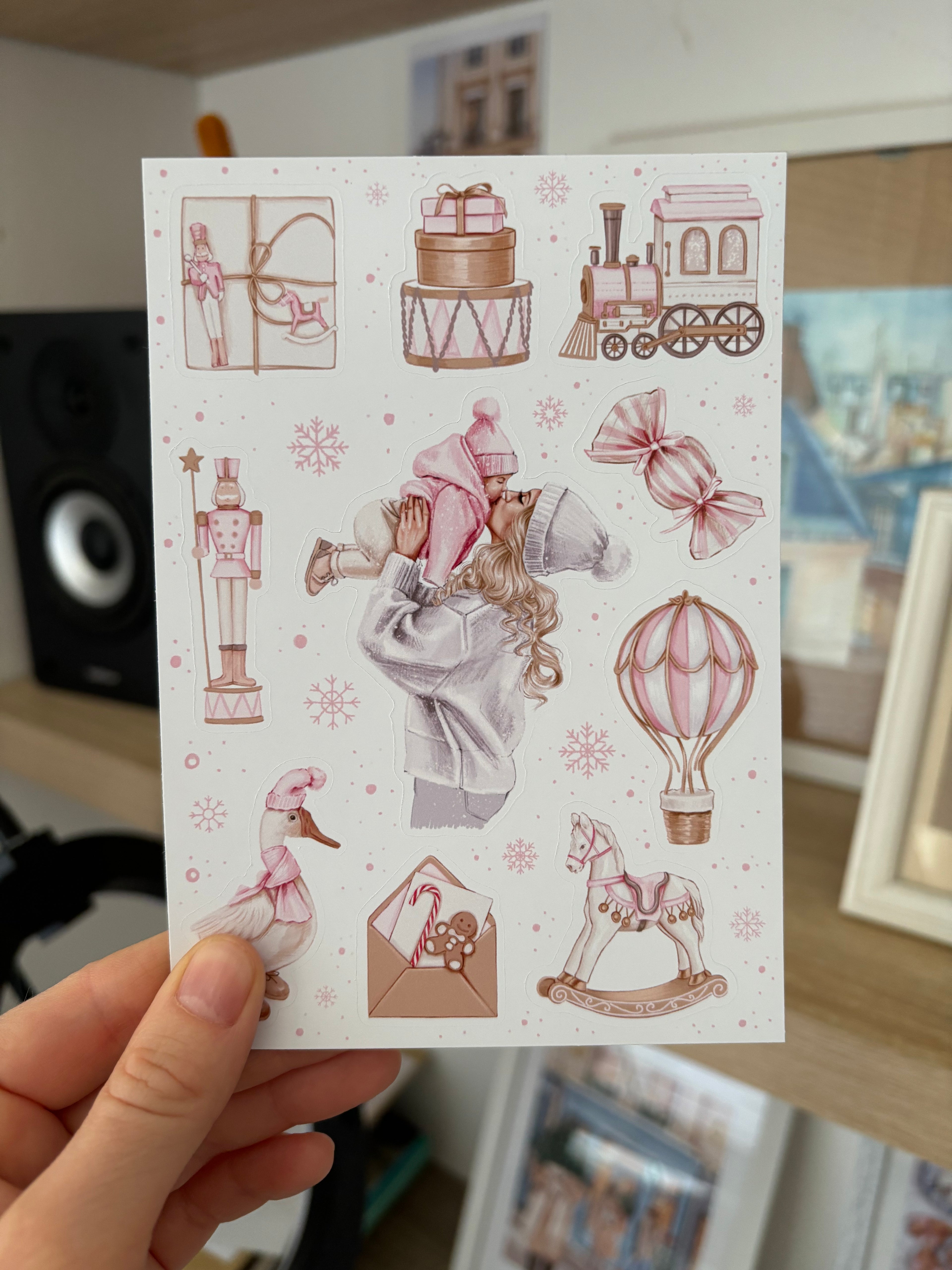 Sticker Sheet - Christmas Holiday | stickers for your planner