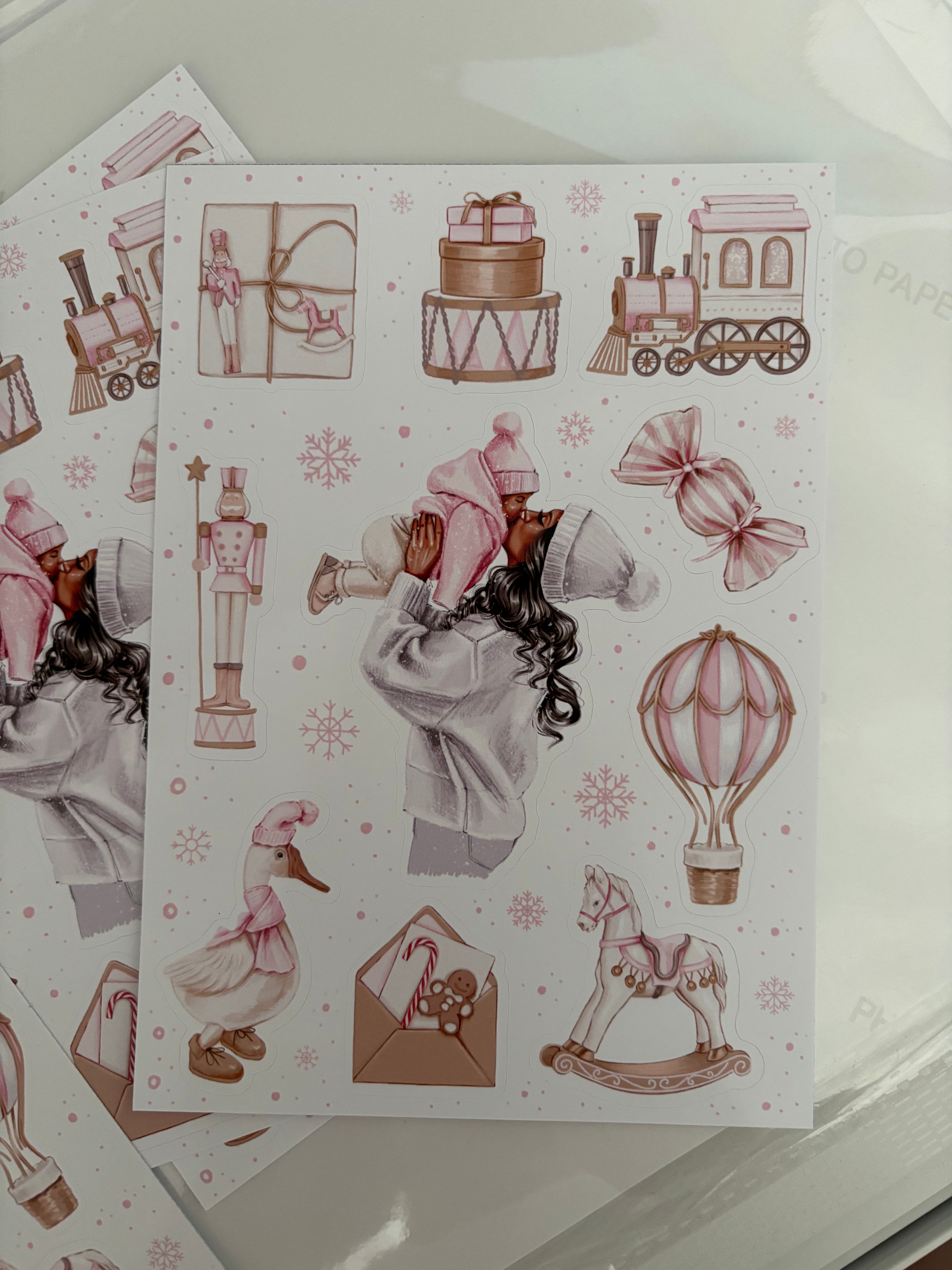 Sticker Sheet - Christmas Holiday | stickers for your planner